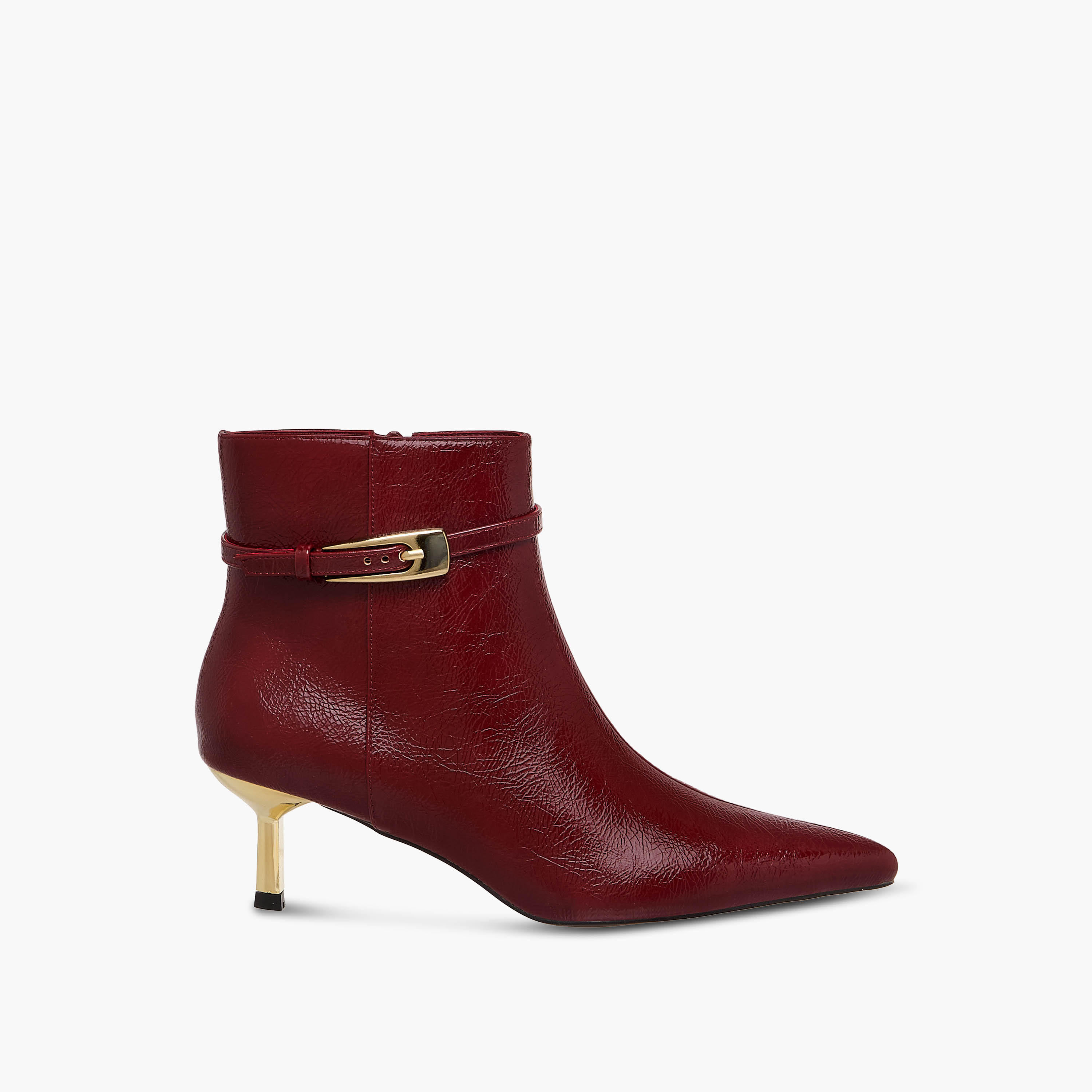 Celeste Women Buckle Detail Ankle Boots-women-shoes-boots-image-3
