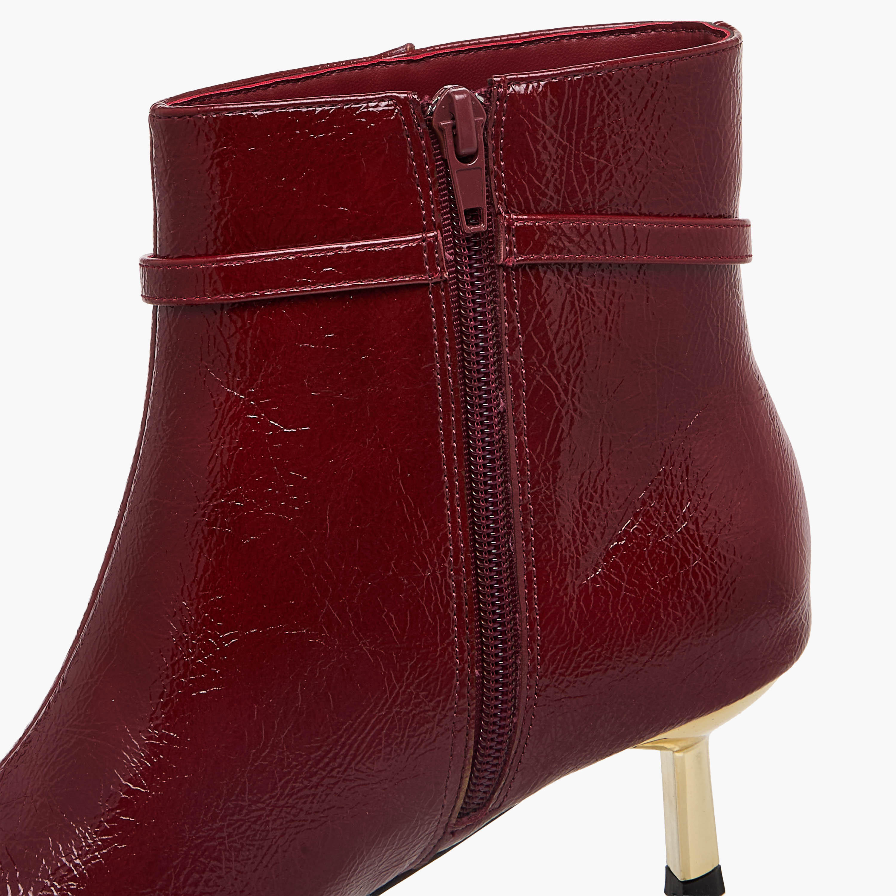 Celeste Women Buckle Detail Ankle Boots-women-shoes-boots-image-5