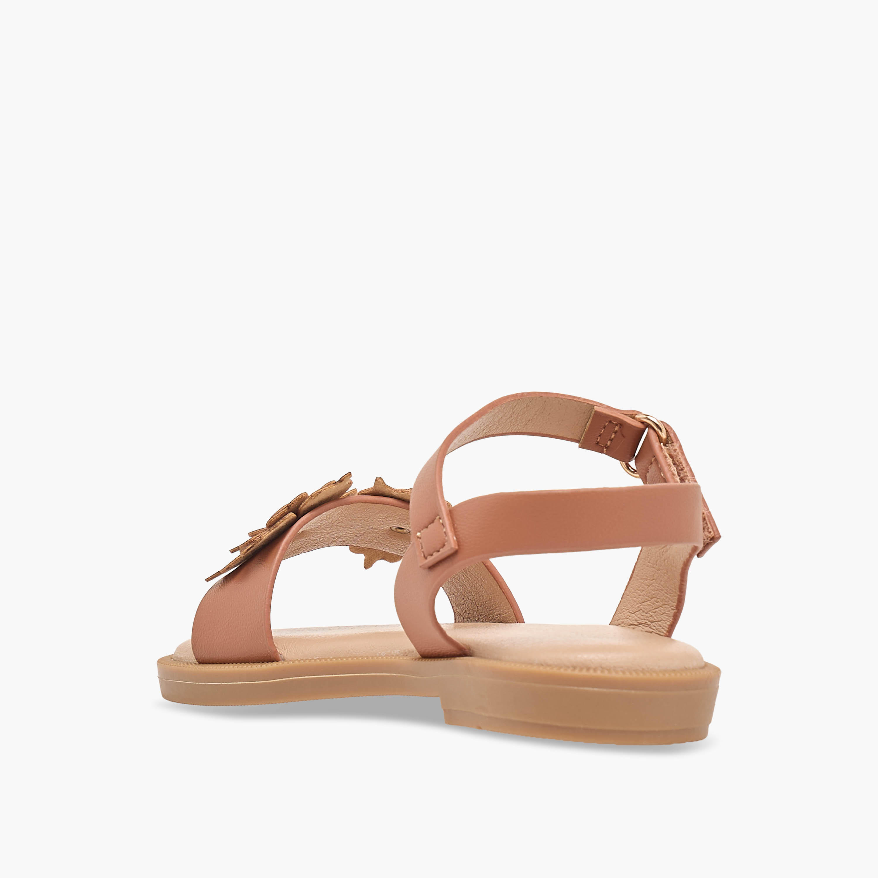 صندل بناتي مزين بالزهور الأنيقة من فلورا بيلا-girls-shoes-sandals-image-5