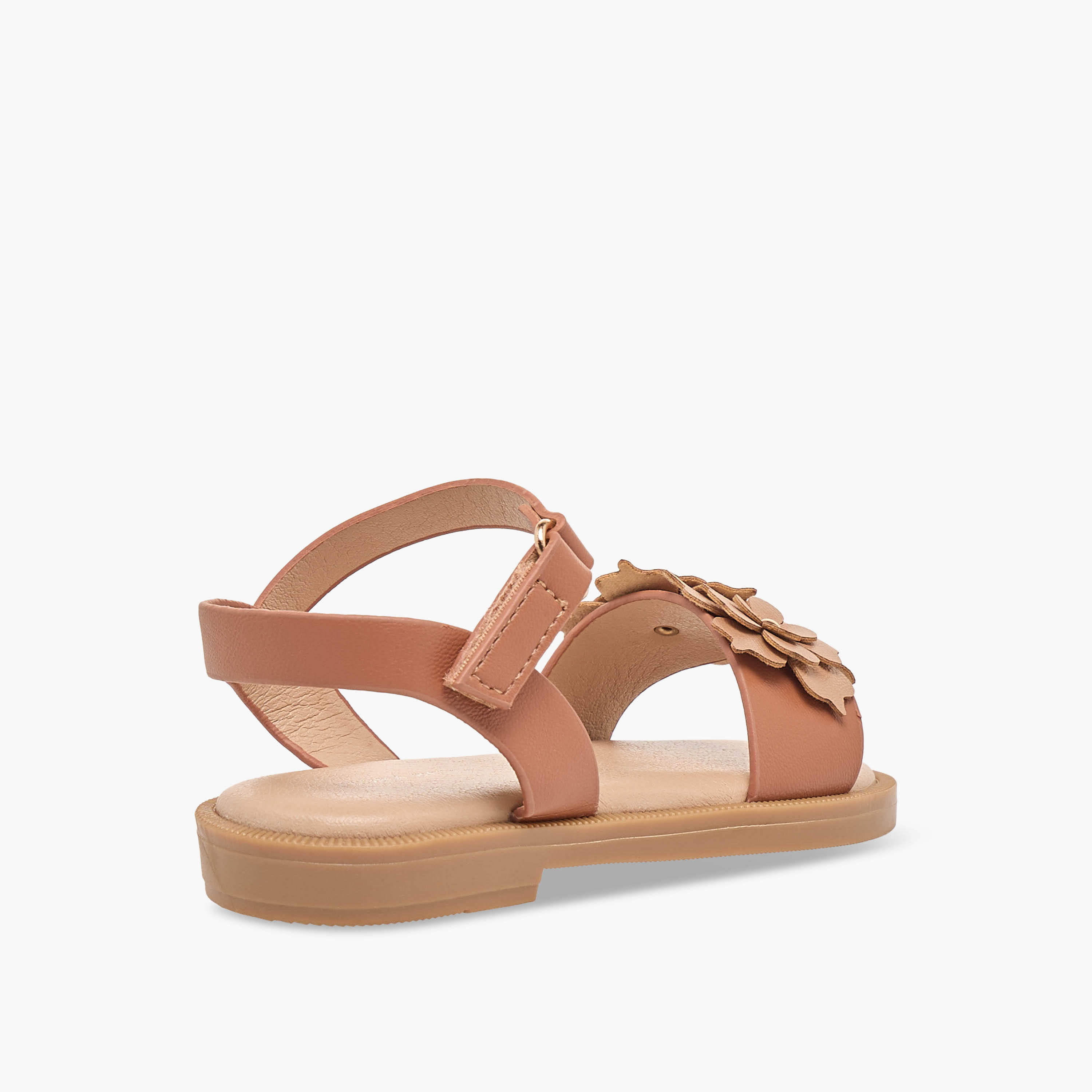 صندل بناتي مزين بالزهور الأنيقة من فلورا بيلا-girls-shoes-sandals-image-6