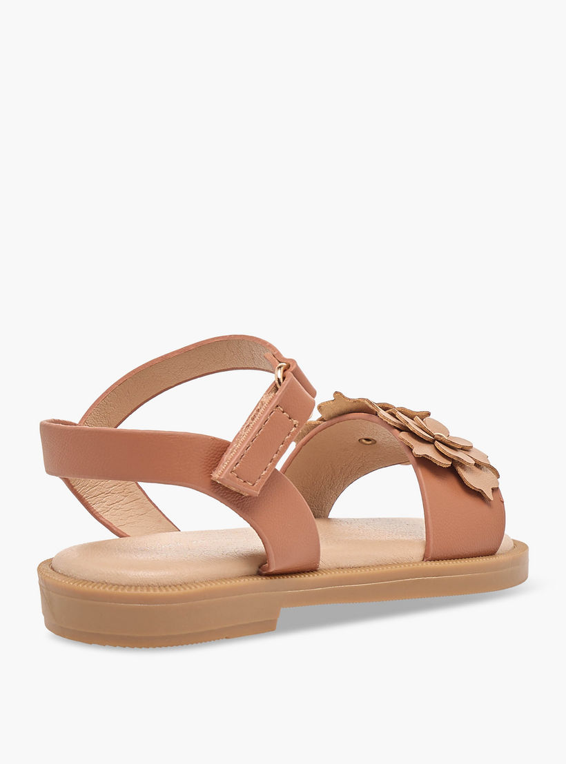 صندل بناتي مزين بالزهور الأنيقة من فلورا بيلا-girls-shoes-sandals-image-6