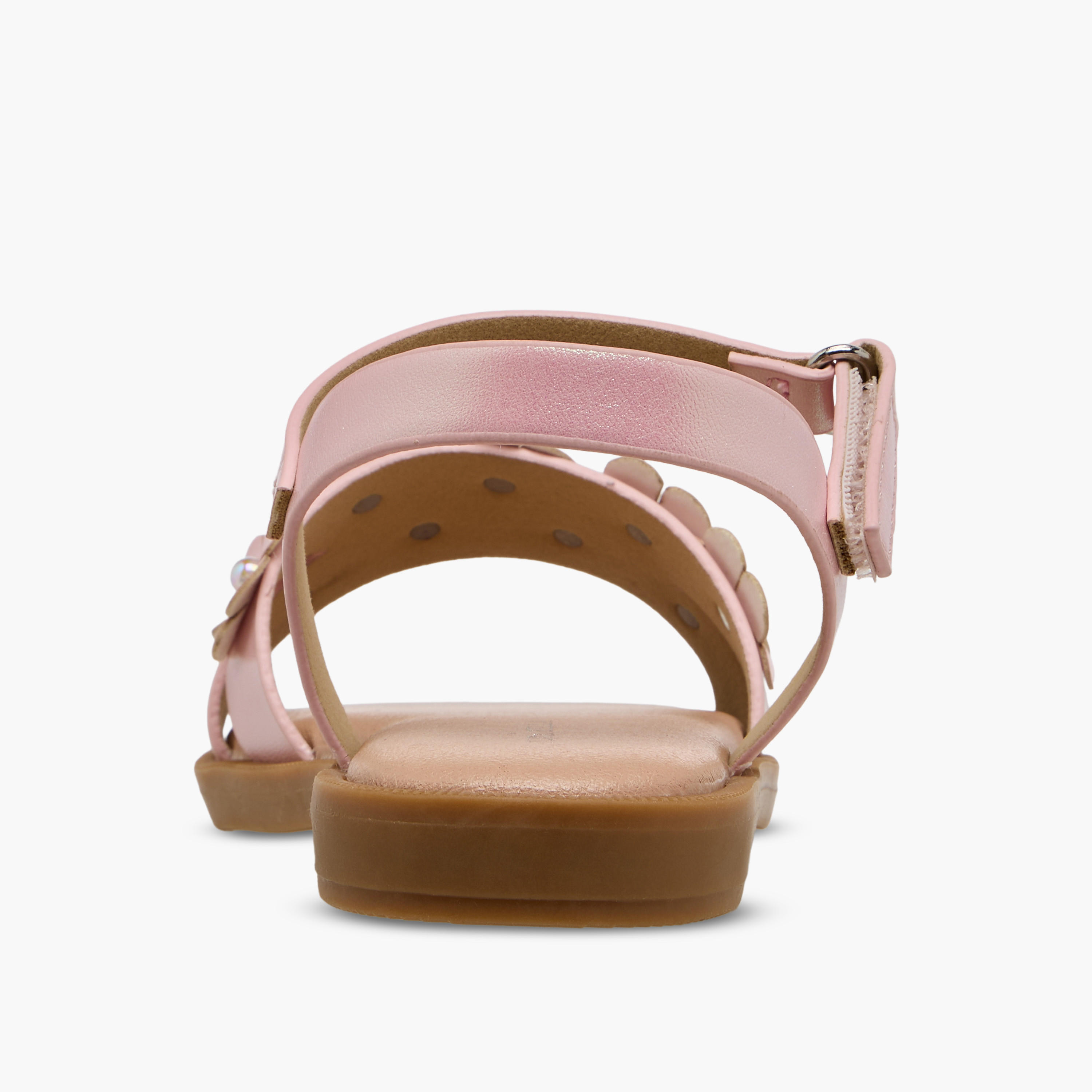 صندل بشريط إغلاق لاصق للبنات من فلورا بيلا-girls-shoes-sandals-image-4