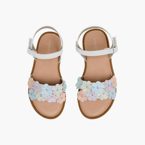Flora Bella Girls Hook and Loop Closure Sandals-girls-shoes-image-1