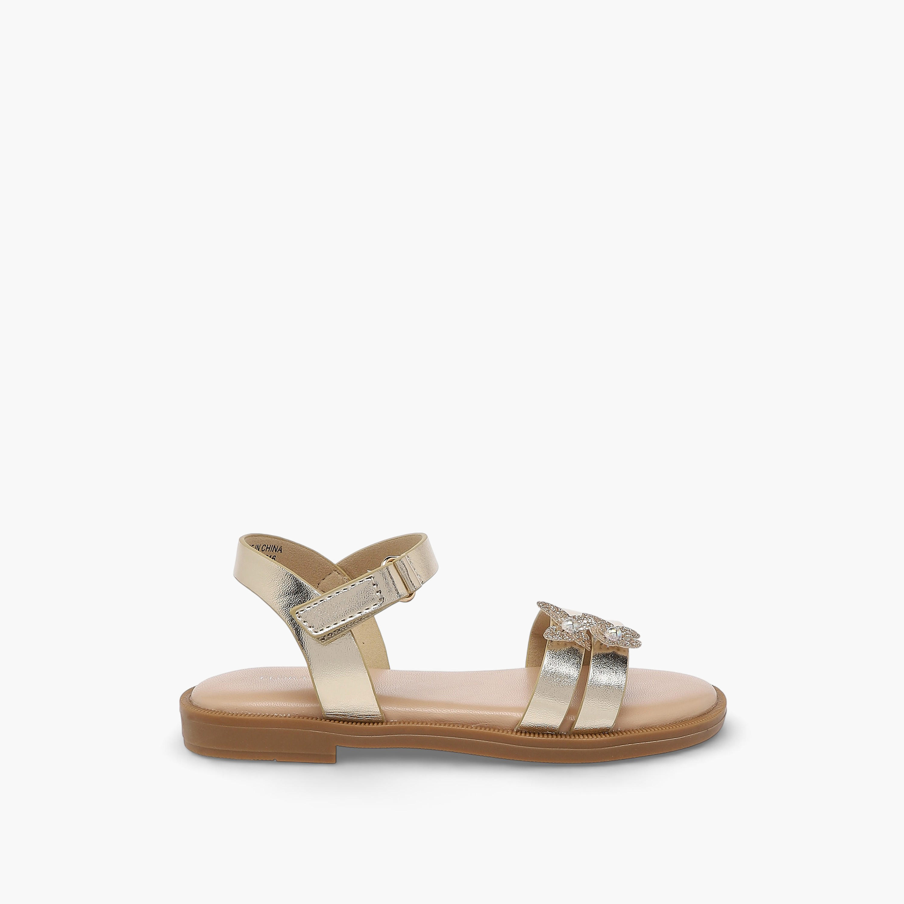 Flora Bella Girls Hook & Loop Strap Sandals-girls-shoes-sandals-image-2
