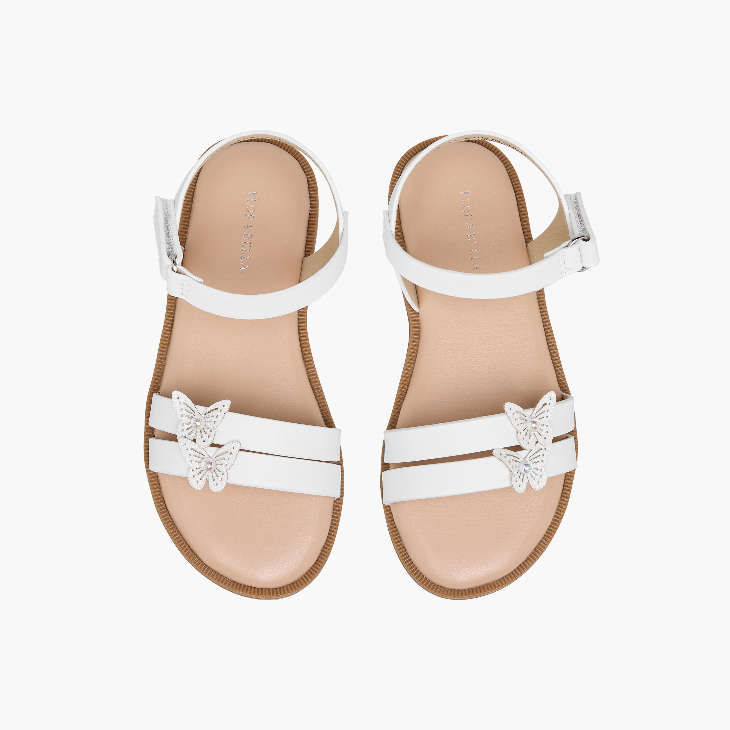 Flora Bella Girls Hook & Loop Strap Sandals-girls-shoes-sandals-image-1