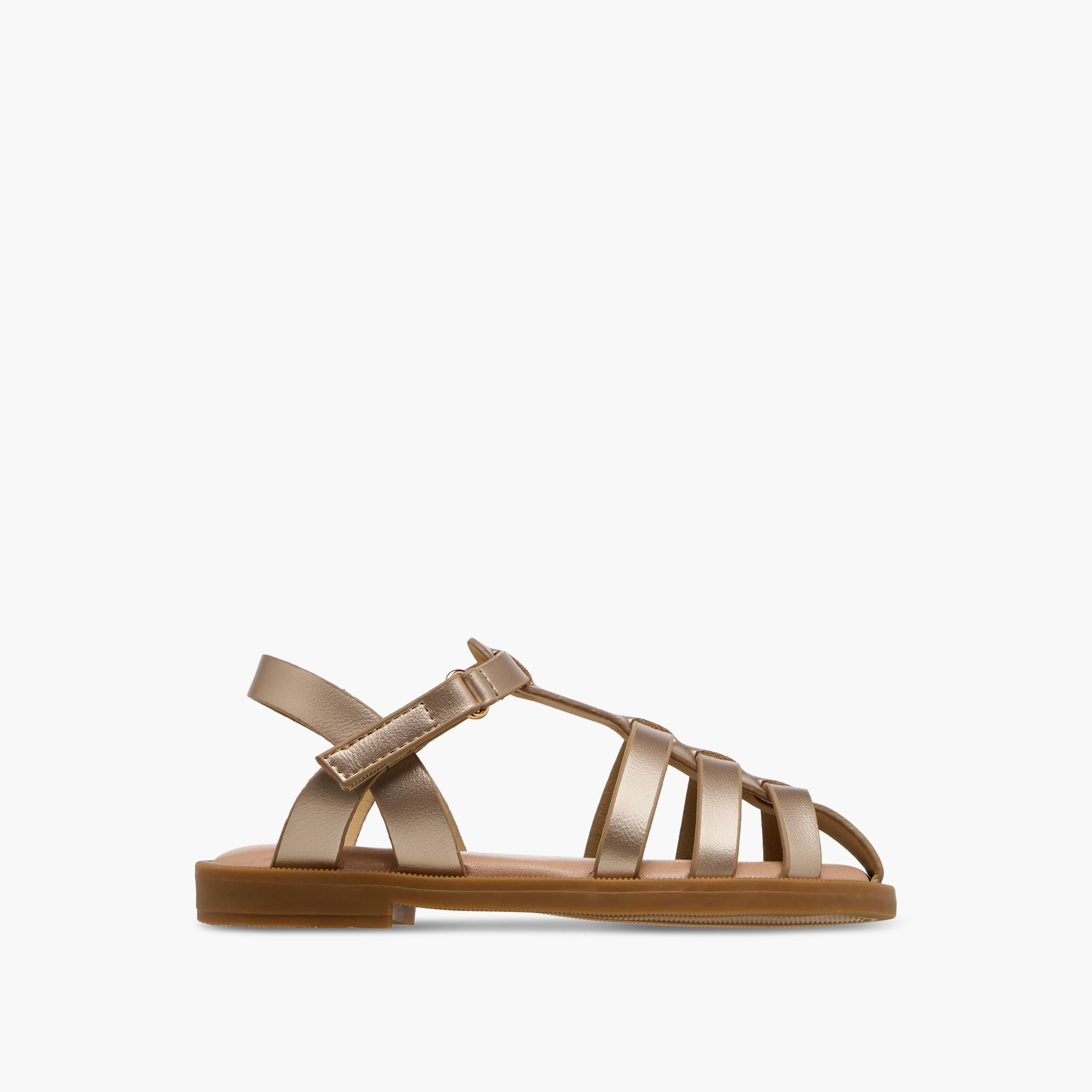 Flora Bella Girls Hook and Loop Closure Sandals-girls-shoes-sandals-image-2