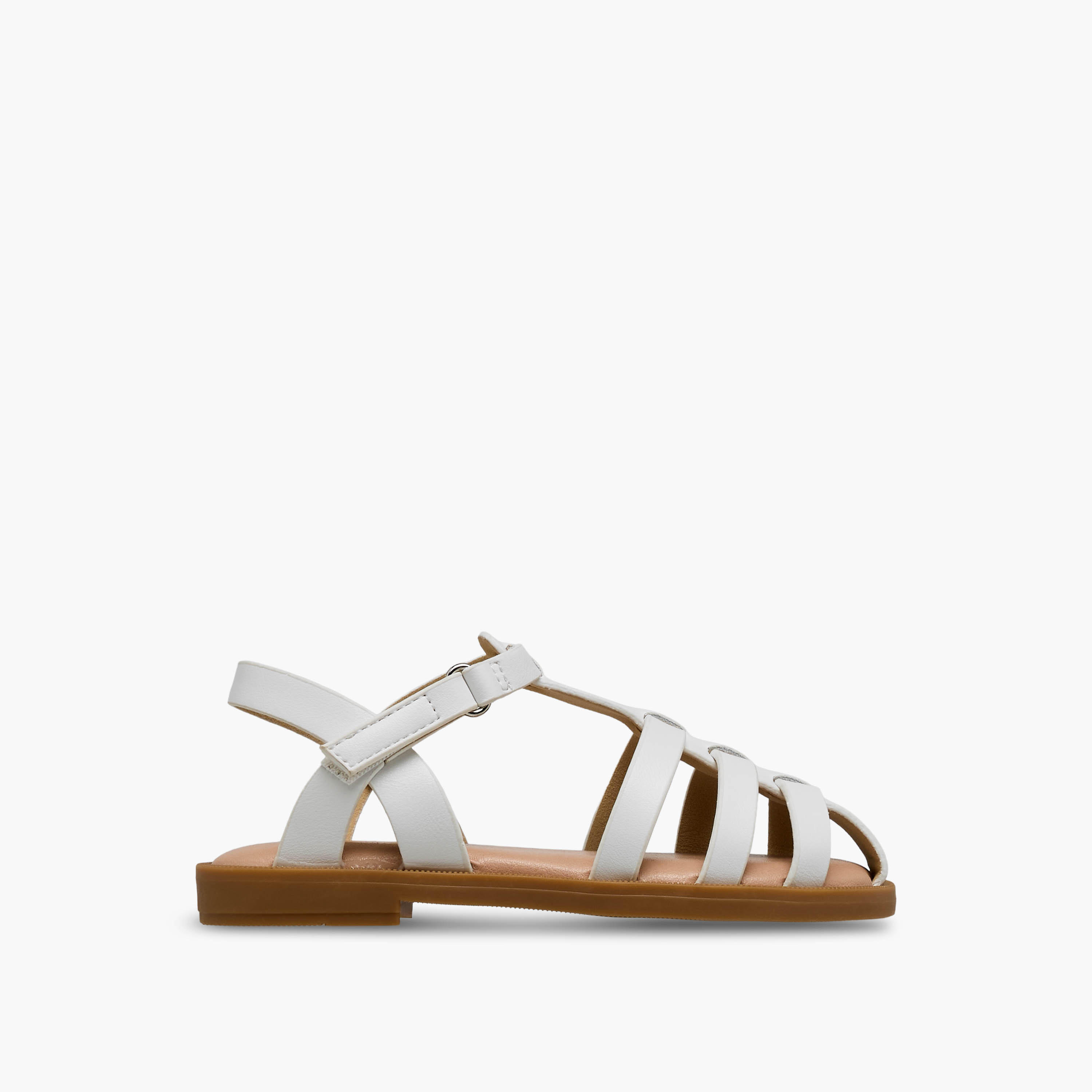 Flora Bella Girls Hook and Loop Closure Sandals-girls-shoes-sandals-image-3
