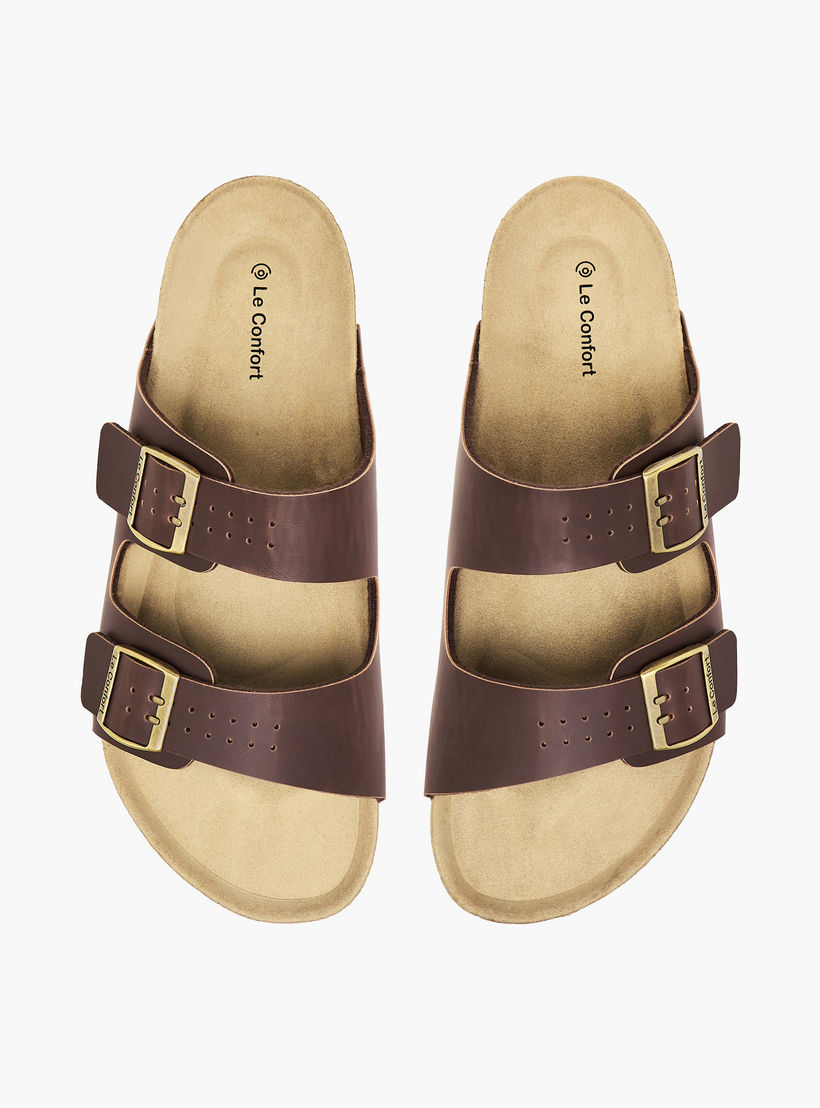 Le Confort Men Buckle Detail Comfort Sandals-men-shoes-sandals-image-1