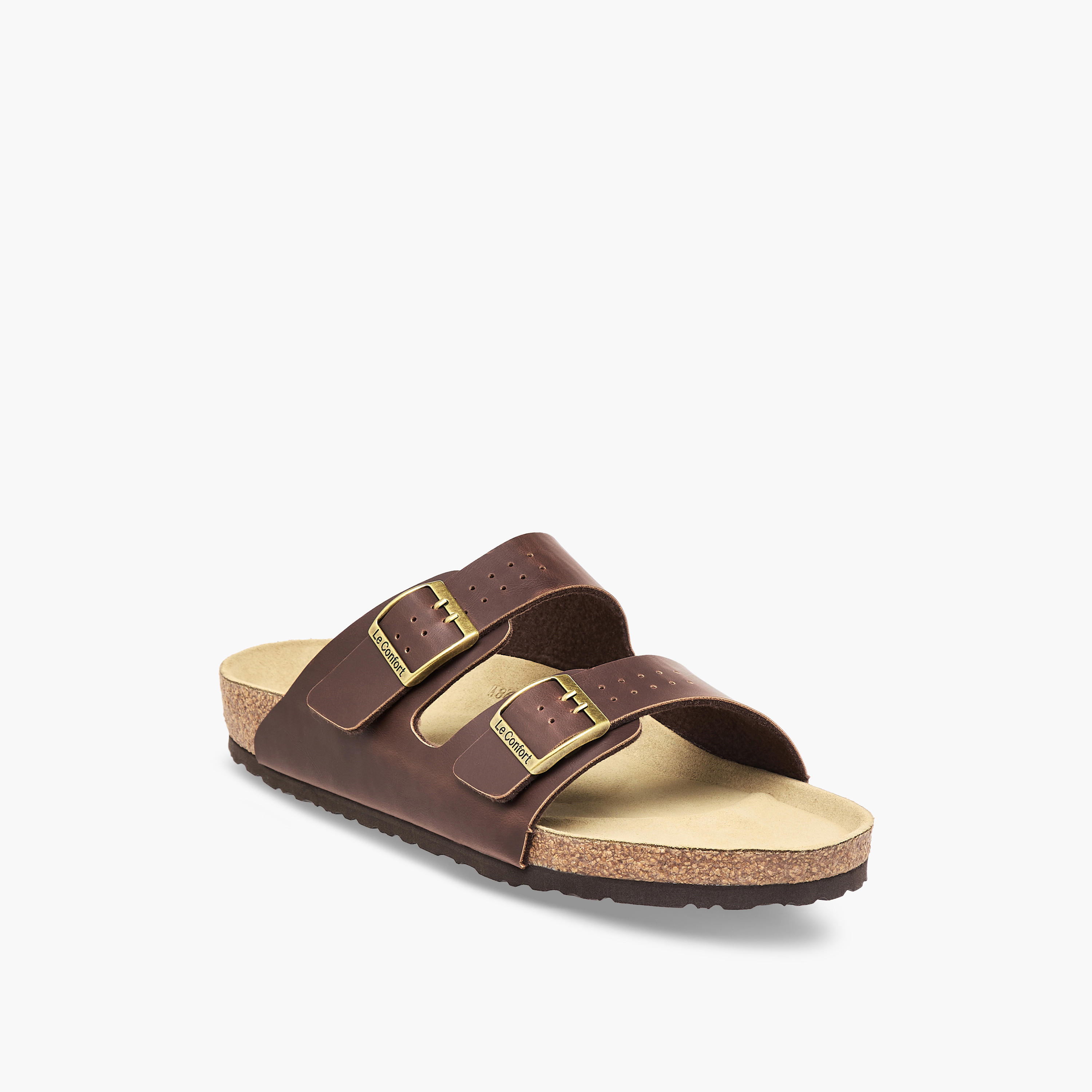 Le Confort Men Buckle Detail Comfort Sandals-men-shoes-sandals-image-3