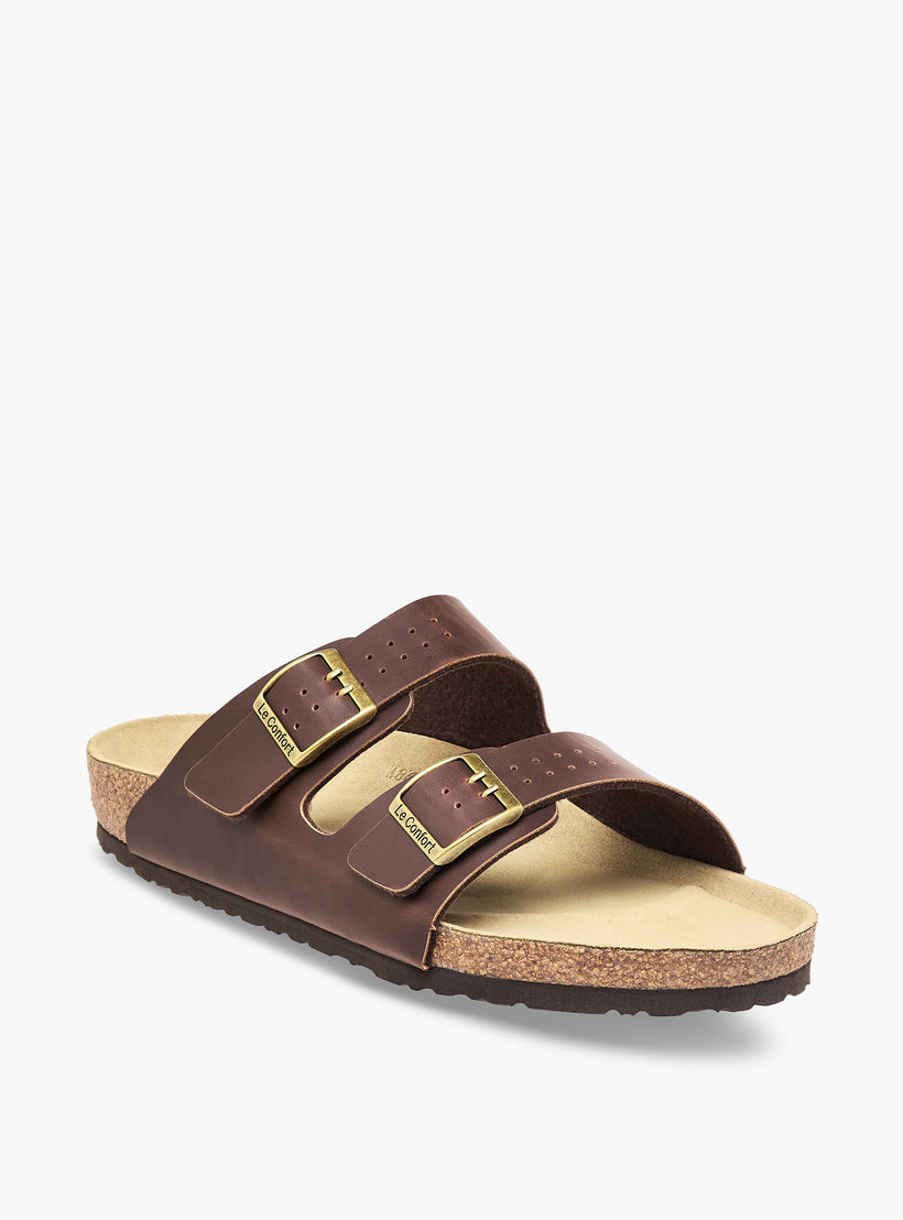 Le Confort Men Buckle Detail Comfort Sandals-men-shoes-sandals-image-3
