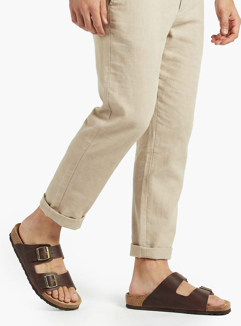 Le Confort Men Buckle Detail Comfort Sandals-men-shoes-sandals-image-2