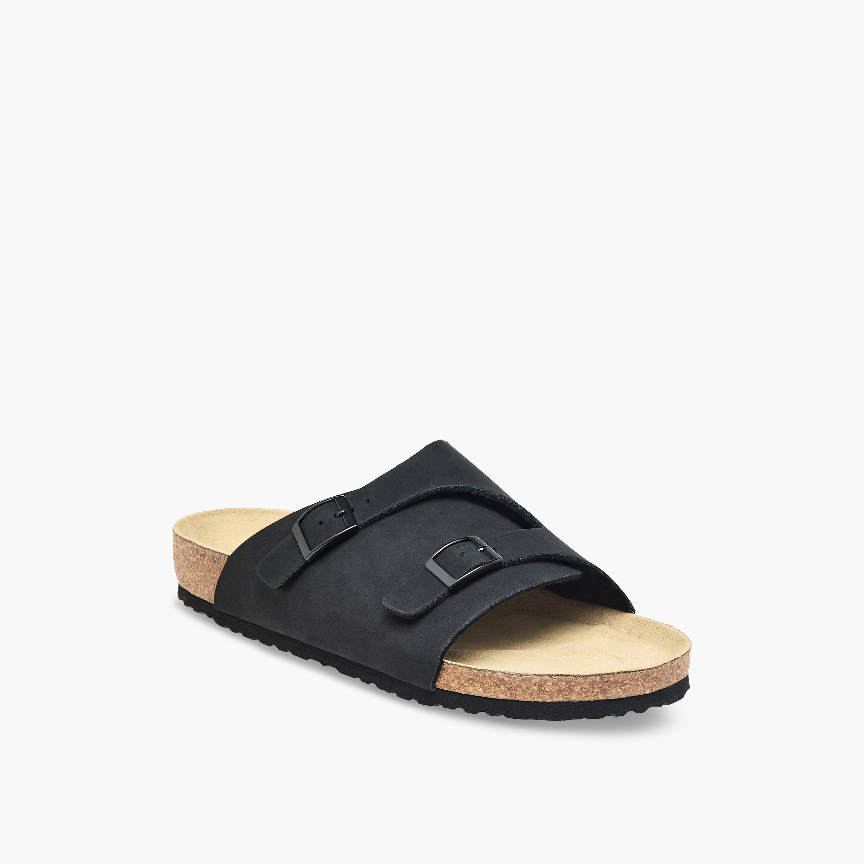 صندل مريح بتفاصيل إبزيم للرجال من لو كونفور-men-shoes-sandals-image-2