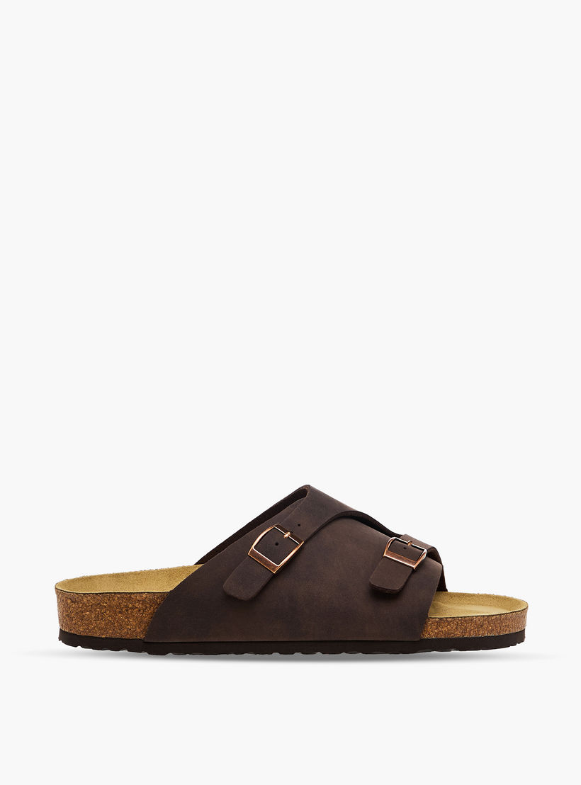 Le Confort Men Buckle Detail Comfort Sandals-men-shoes-sandals-image-3