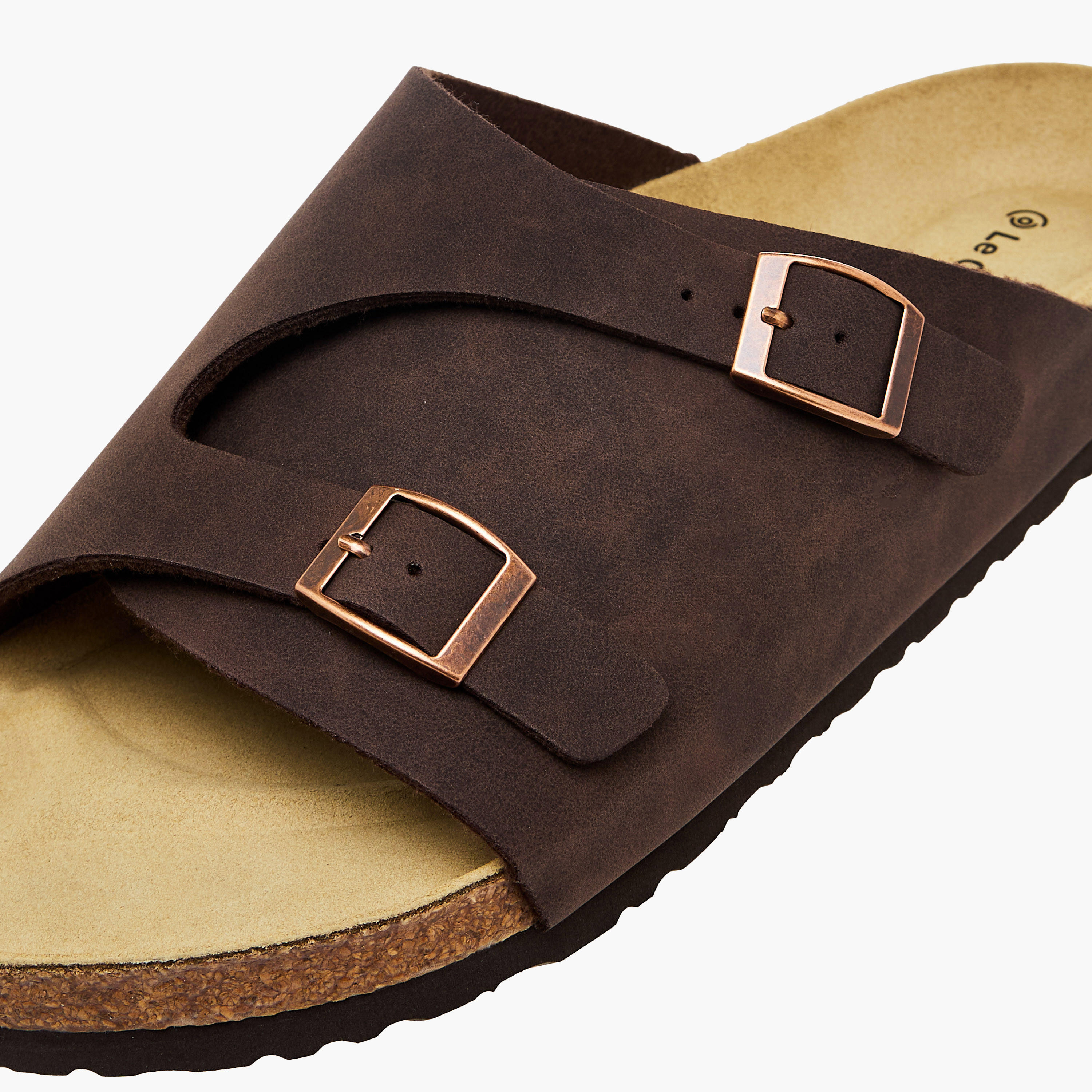 Le Confort Men Buckle Detail Comfort Sandals-men-shoes-sandals-image-4