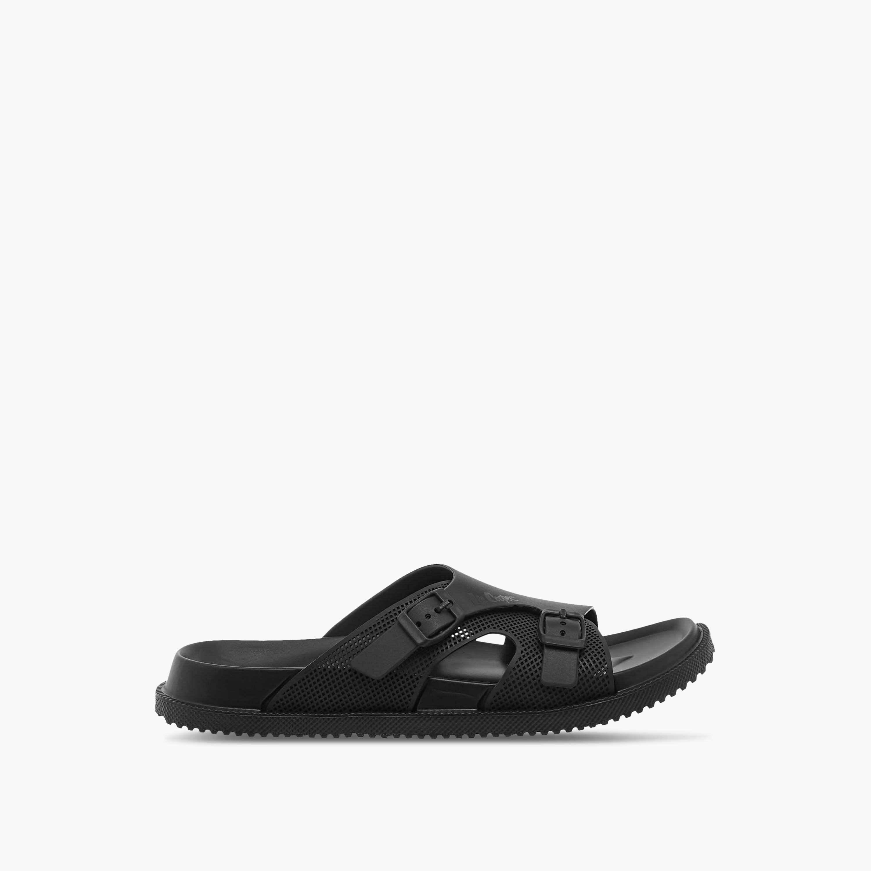 Lee Cooper Men Buckle Detail Slides-men-shoes-flipflopsandslides-image-3