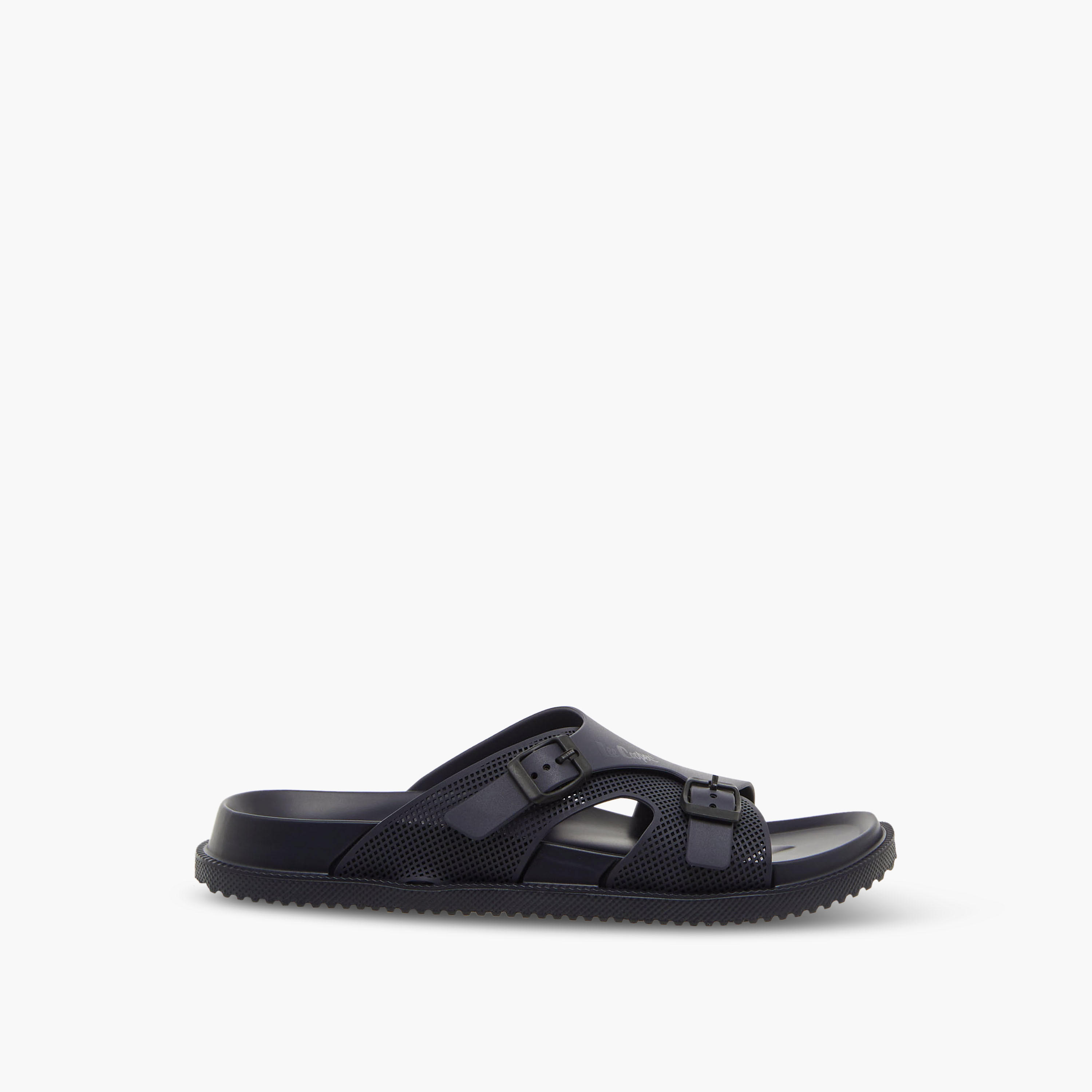 Lee Cooper Men Buckle Detail Slides-men-shoes-flipflopsandslides-image-3