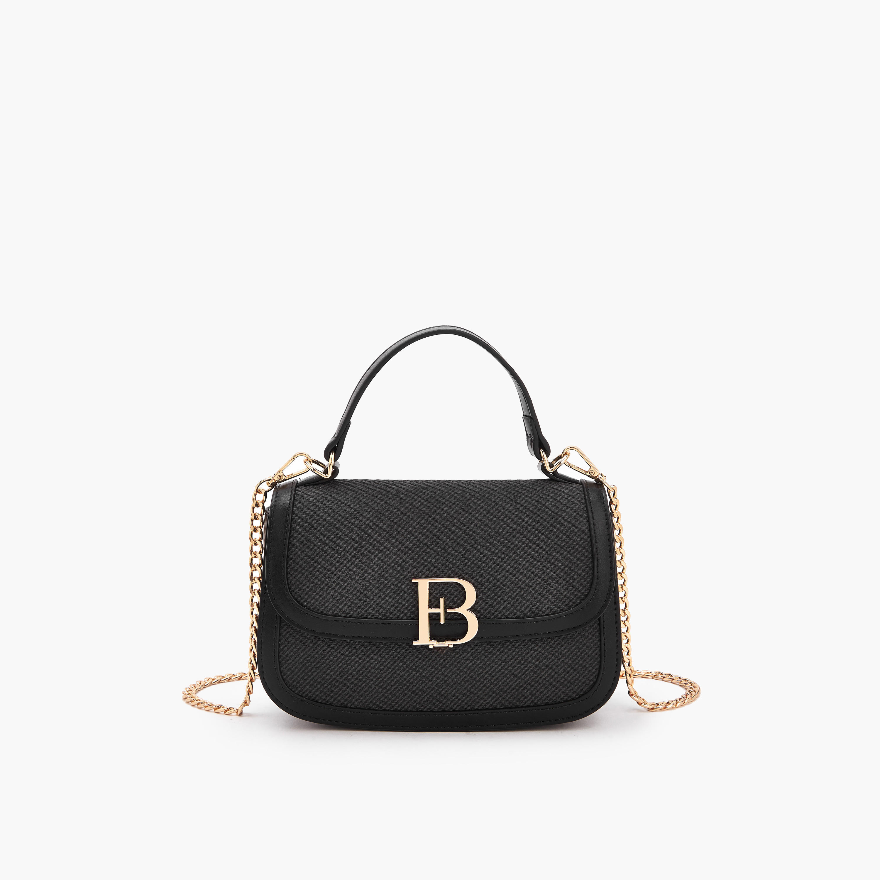 Flora Bella Logo Detail Crossbody Bag with Chain Strap-women-bagsandwallets-handbags-image-1