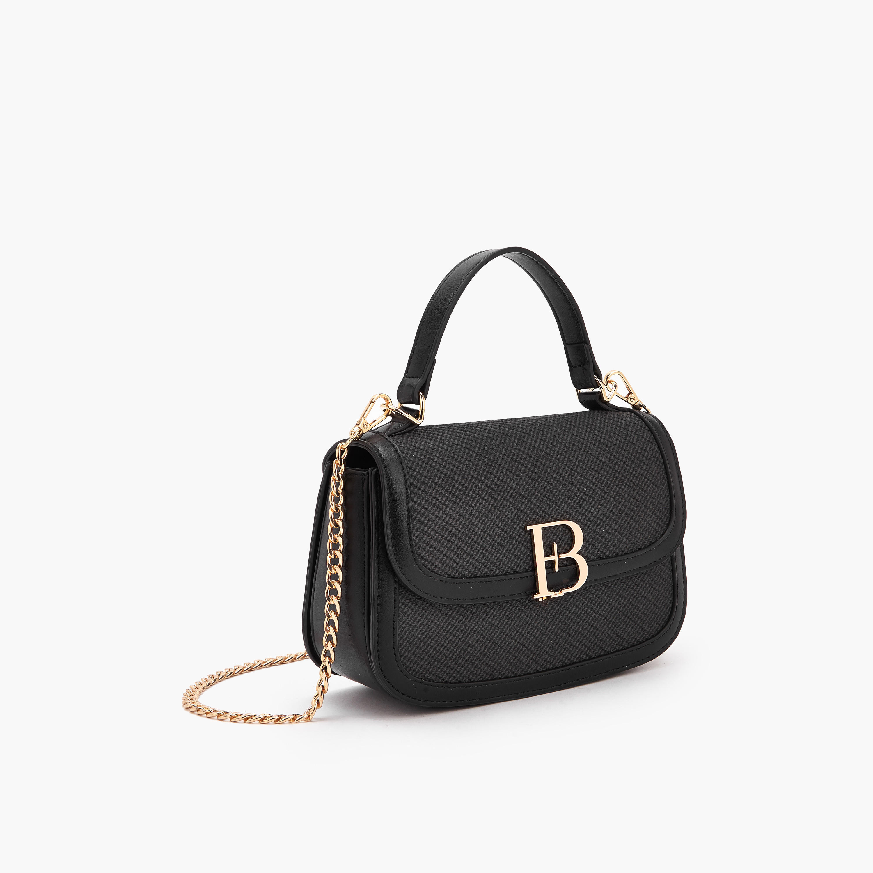 Flora Bella Logo Detail Crossbody Bag with Chain Strap-women-bagsandwallets-handbags-image-4