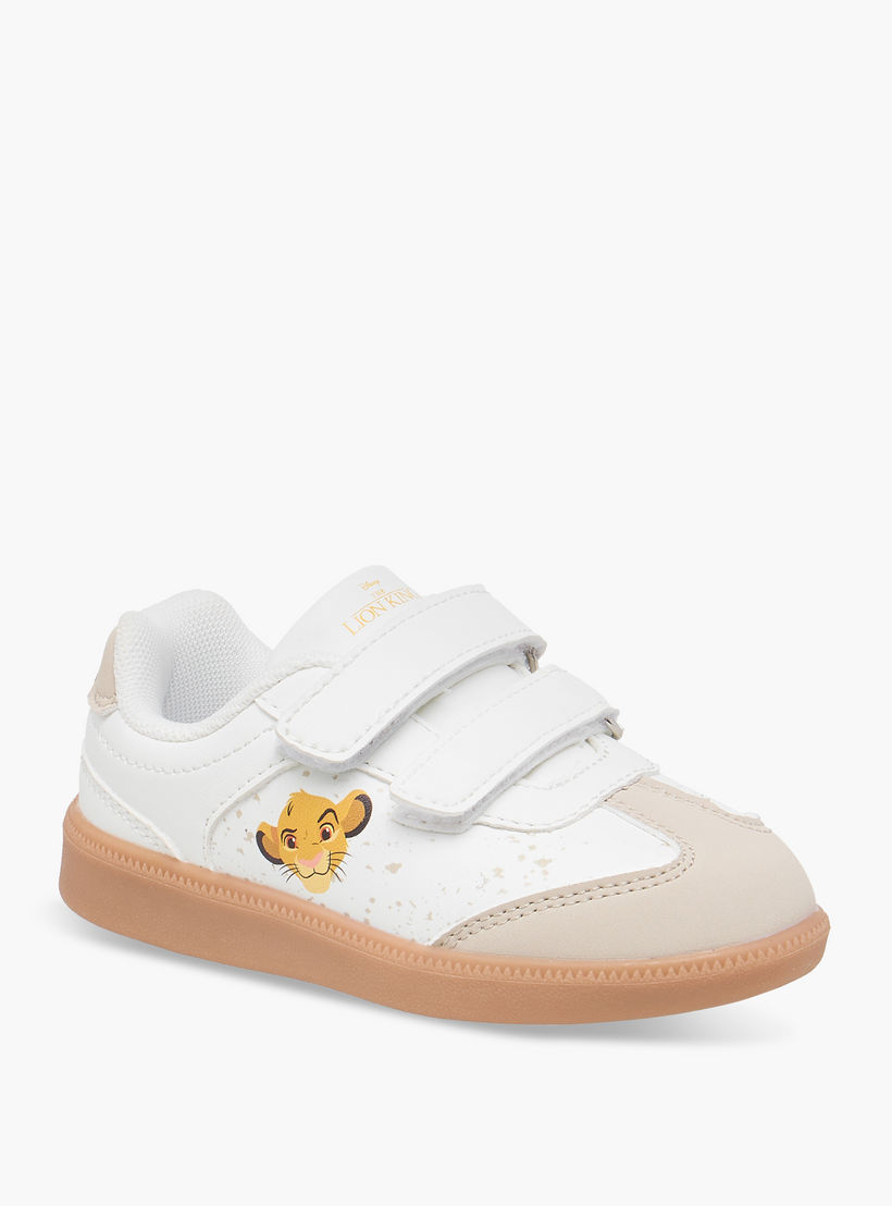 حذاء سنيكرز بطبعات ليون كينج وشريط إغلاق من ديزني-boys-shoes-schoolshoes-image-2