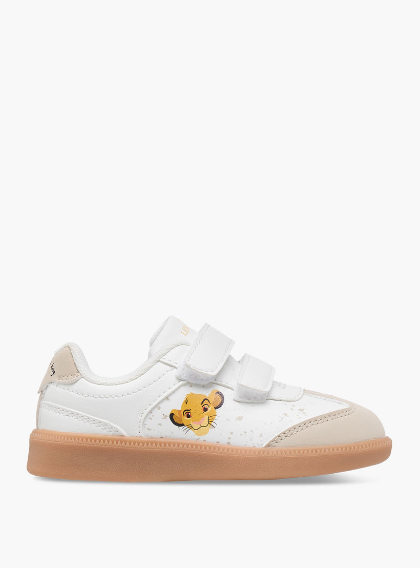 حذاء سنيكرز بطبعات ليون كينج وشريط إغلاق من ديزني-boys-shoes-schoolshoes-image-3