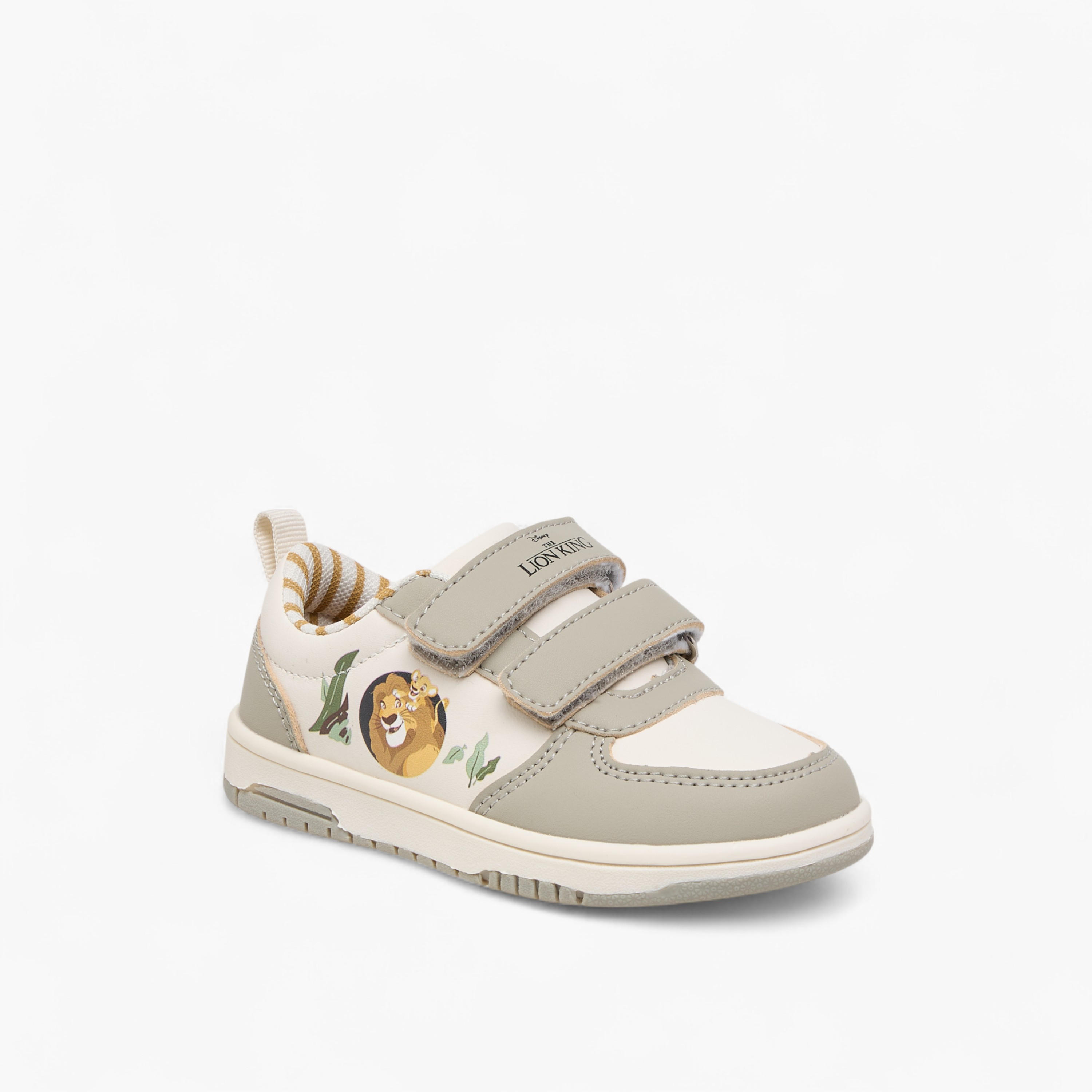 حذاء سنيكرز بطبعات ليون كينج وشريط إغلاق من ديزني-boys-shoes-sneakers-image-2