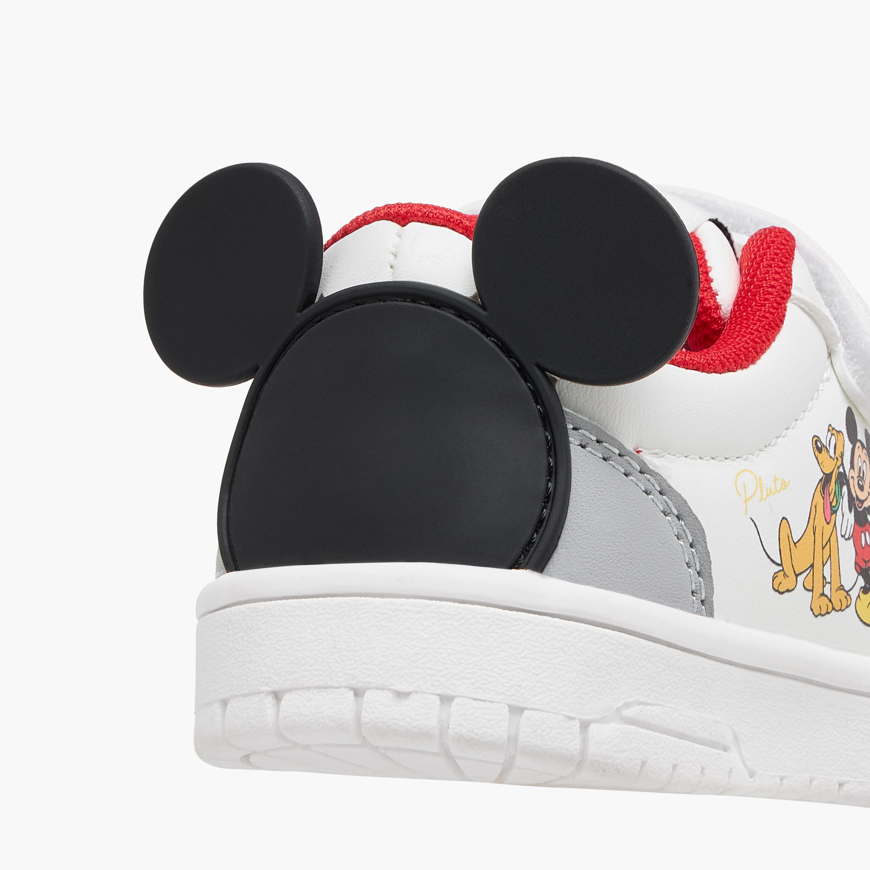 Disney Mickey Mouse Applique Sneakers with Hook and Loop Closure-boys-shoes-sneakers-image-6