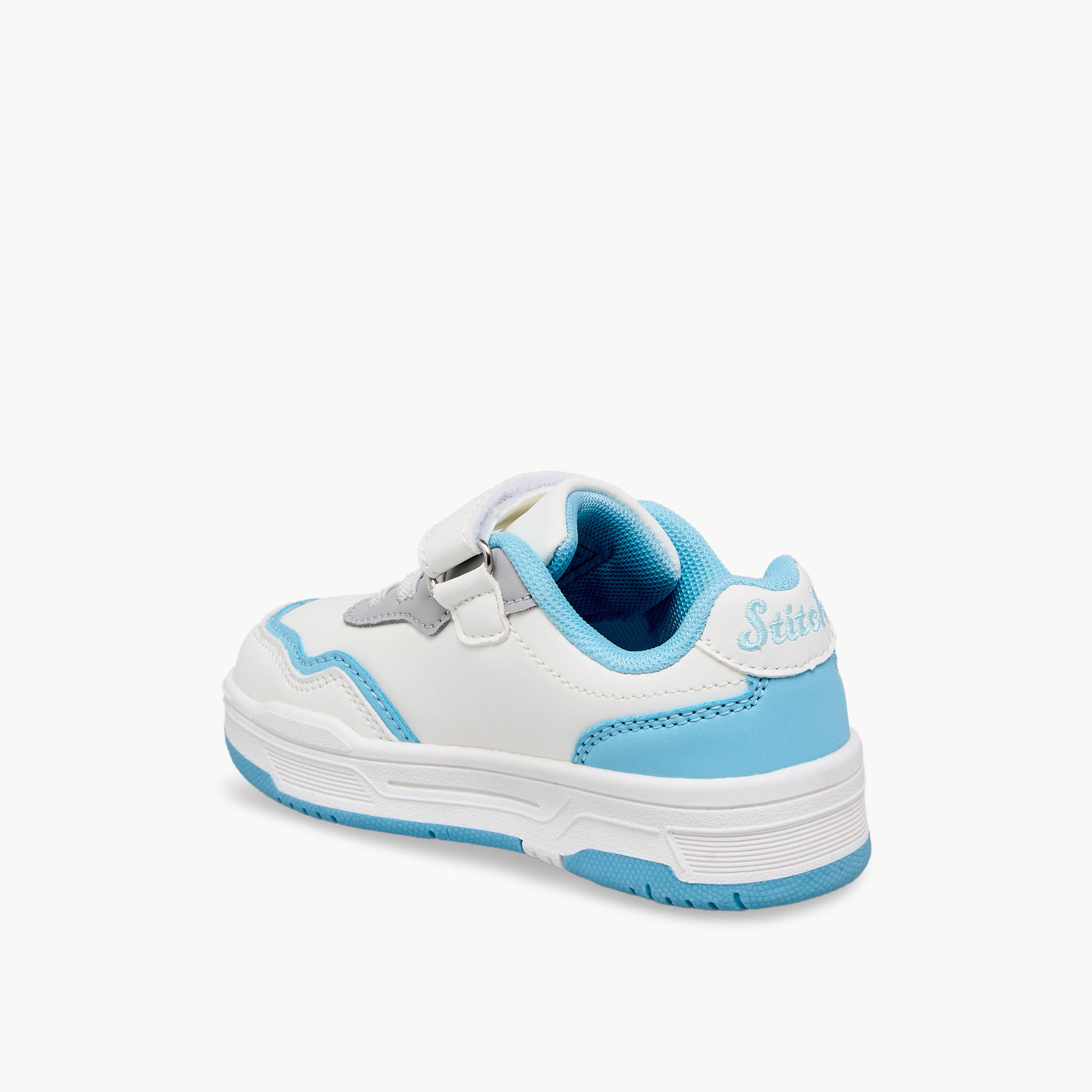 Disney Girls Stitch Print Hook & Loop Ankle Sneakers-girls-shoes-sneakers-image-5