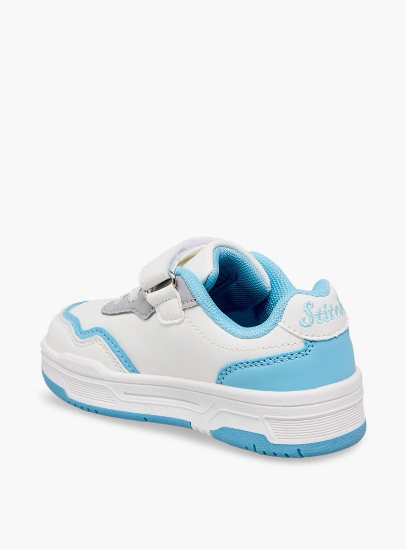 Disney Girls Stitch Print Hook & Loop Ankle Sneakers-girls-shoes-sneakers-image-5