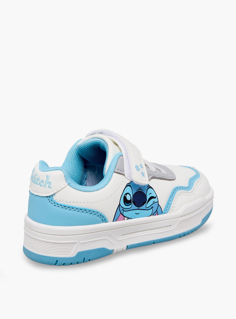 Disney Girls Stitch Print Hook & Loop Ankle Sneakers-girls-shoes-sneakers-image-6