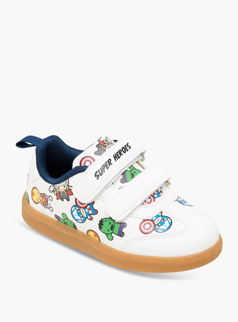 Marvel Boys Hook & Loop Ankle Sneakers-boys-shoes-sneakers-image-2
