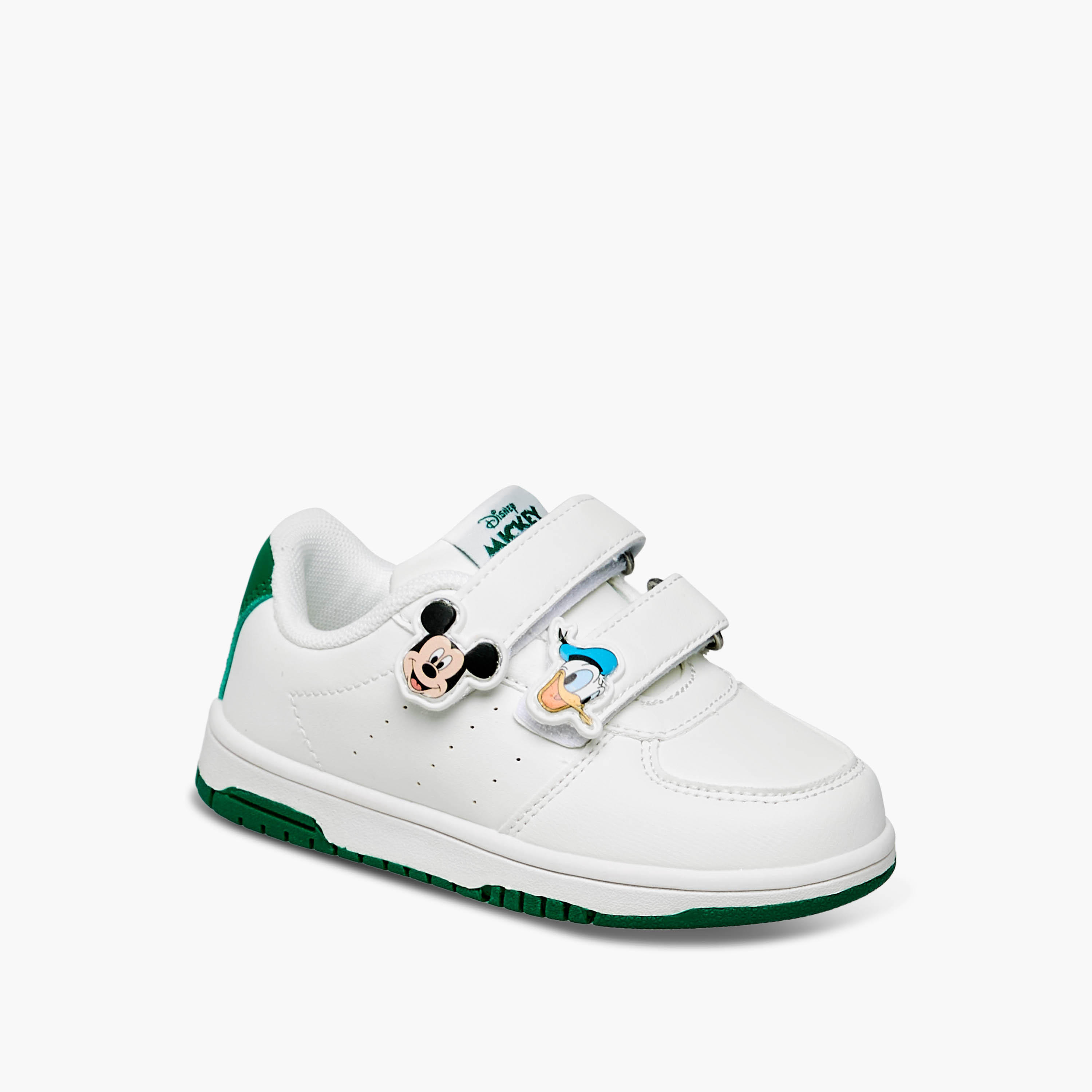 حذاء سنيكرز بشريط لاصق وزخارف ميكي ماوس للأولاد من ديوني-boys-shoes-sneakers-image-2