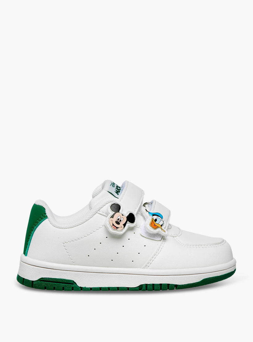 حذاء سنيكرز بشريط لاصق وزخارف ميكي ماوس للأولاد من ديوني-boys-shoes-sneakers-image-3