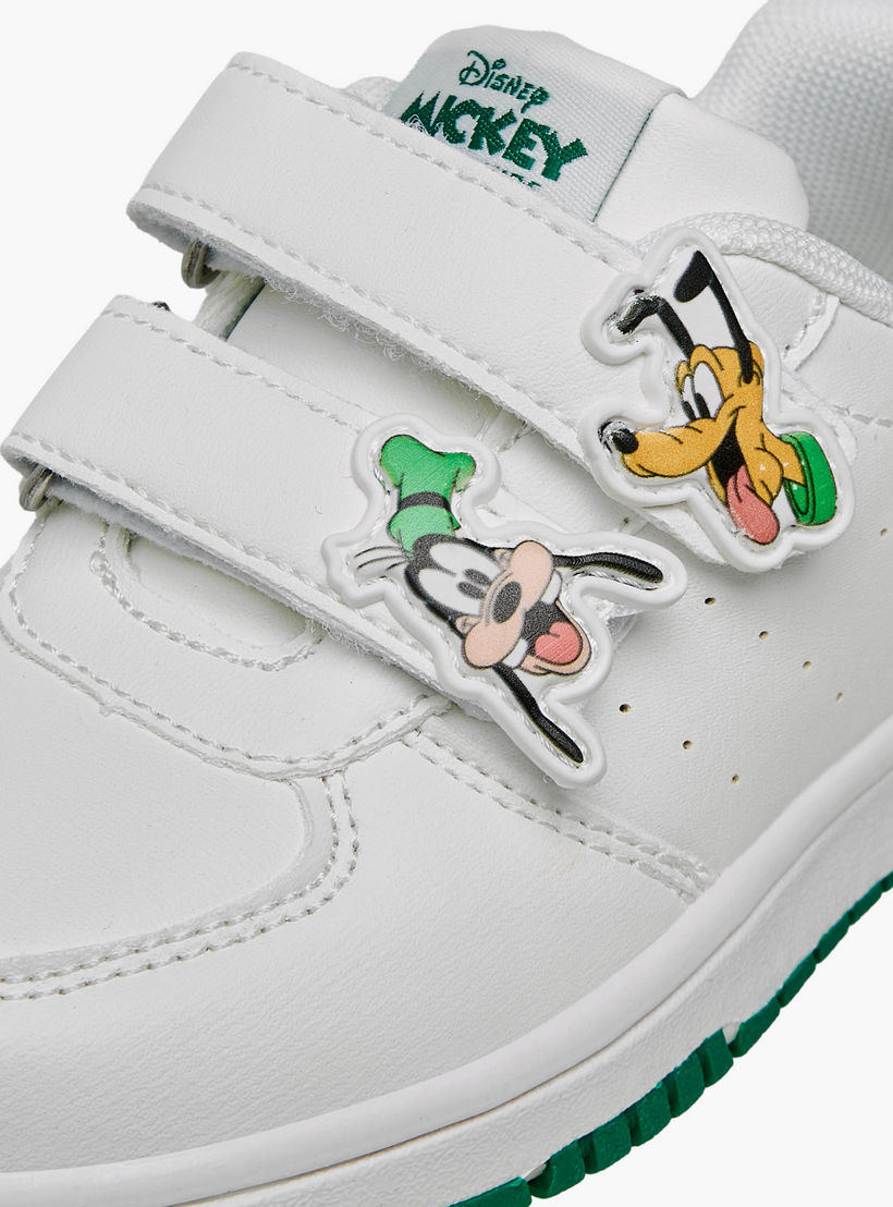حذاء سنيكرز بشريط لاصق وزخارف ميكي ماوس للأولاد من ديوني-boys-shoes-sneakers-image-4