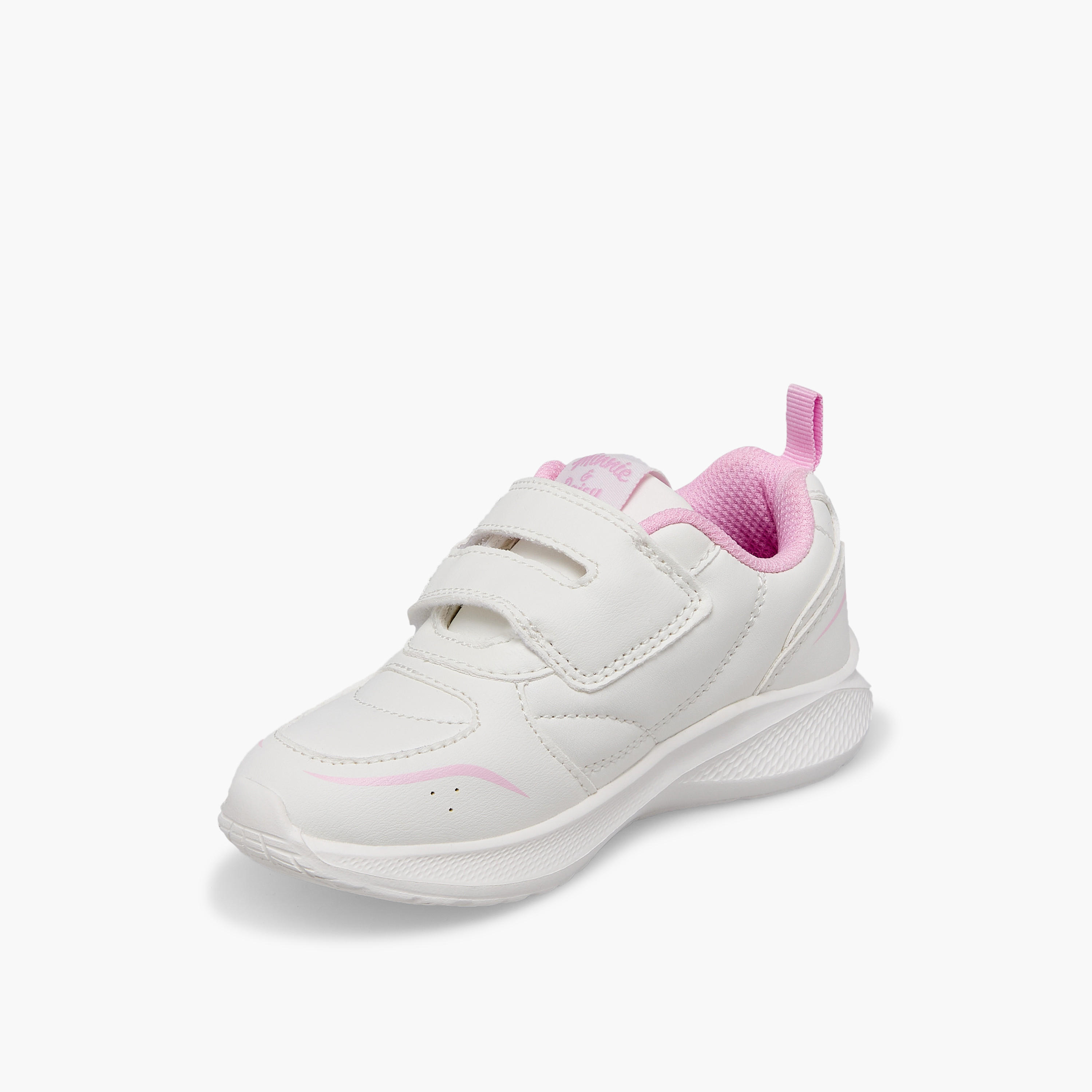 Disney Girls Minnie Mouse and Daisy Duck Print Ankle Sneakers-girls-shoes-sneakers-image-4