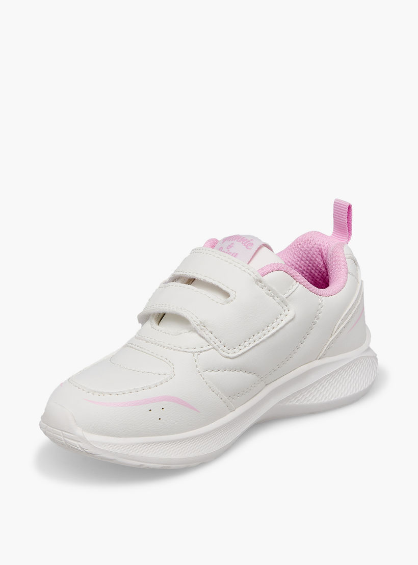 Disney Girls Minnie Mouse and Daisy Duck Print Ankle Sneakers-girls-shoes-sneakers-image-4