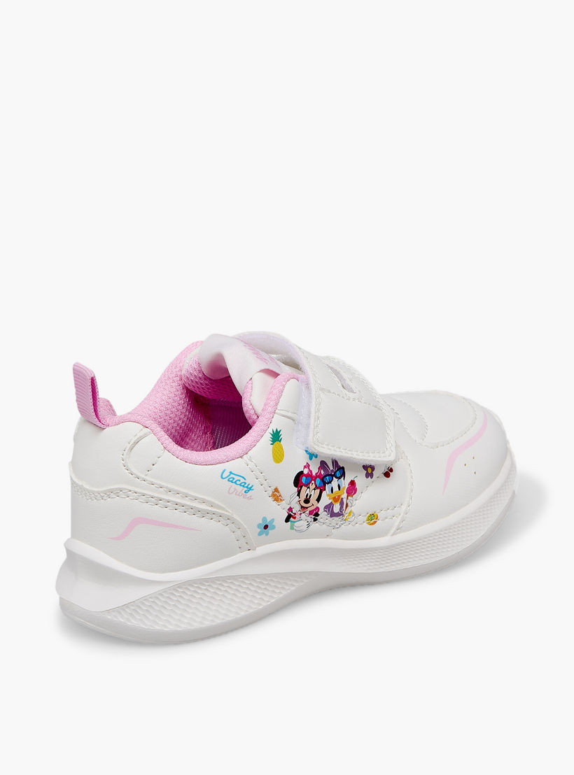 Disney Girls Minnie Mouse and Daisy Duck Print Ankle Sneakers-girls-shoes-sneakers-image-6