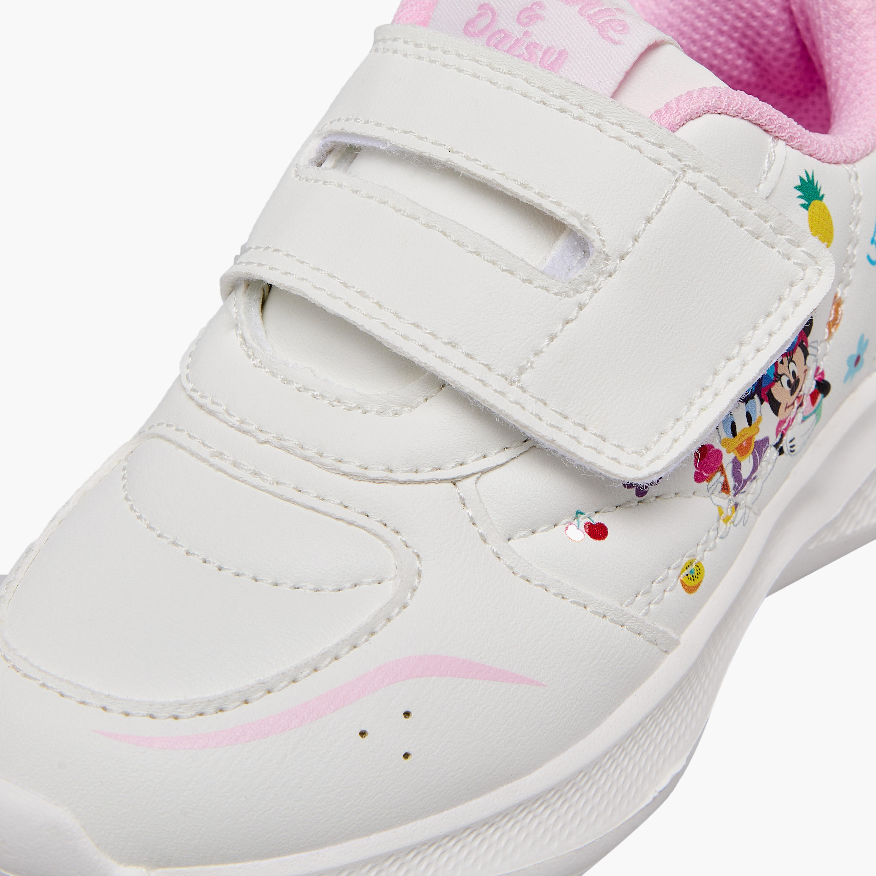 Disney Girls Minnie Mouse and Daisy Duck Print Ankle Sneakers-girls-shoes-sneakers-image-7