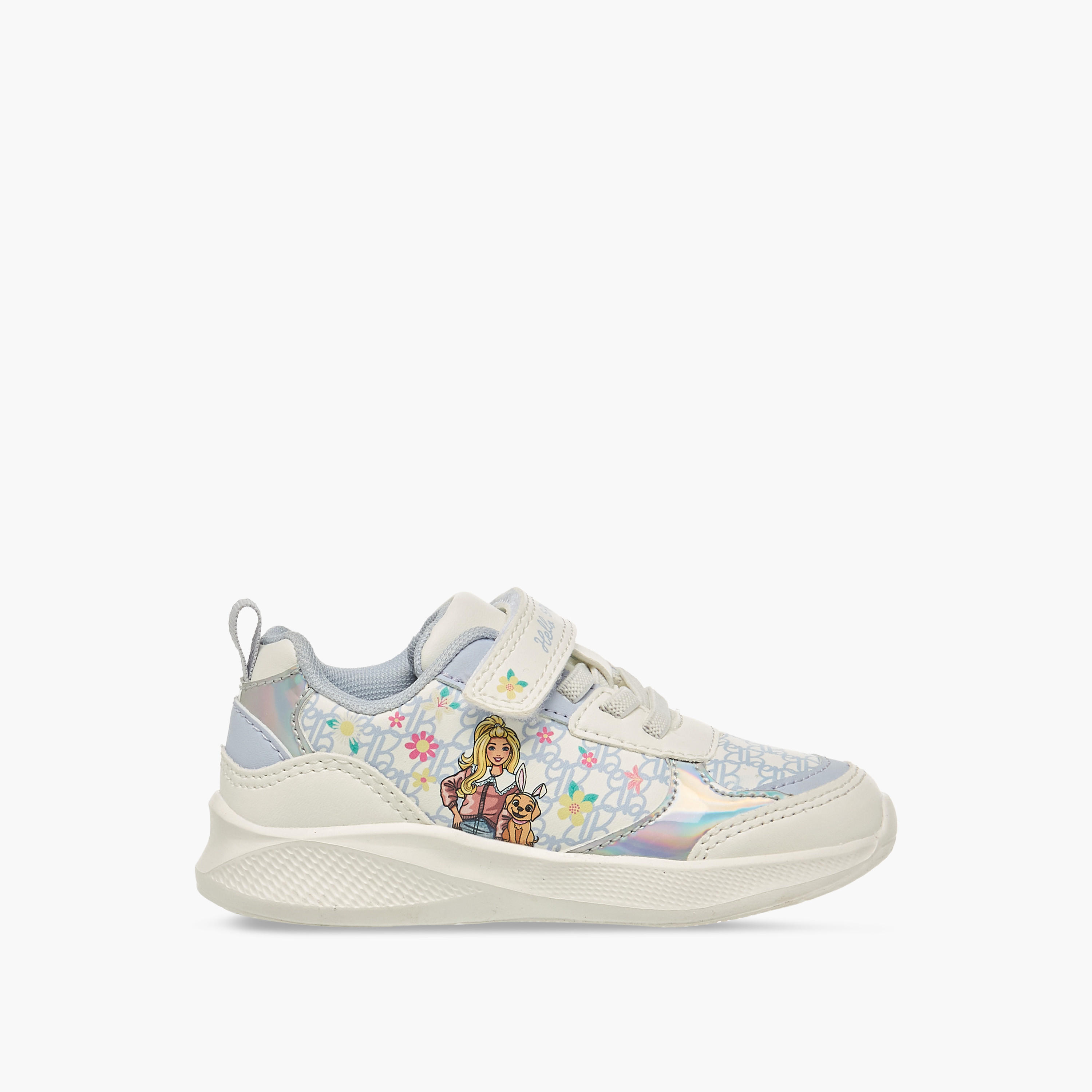 Barbie Girls Hook and Loop Sneakers-girls-shoes-sneakers-image-3
