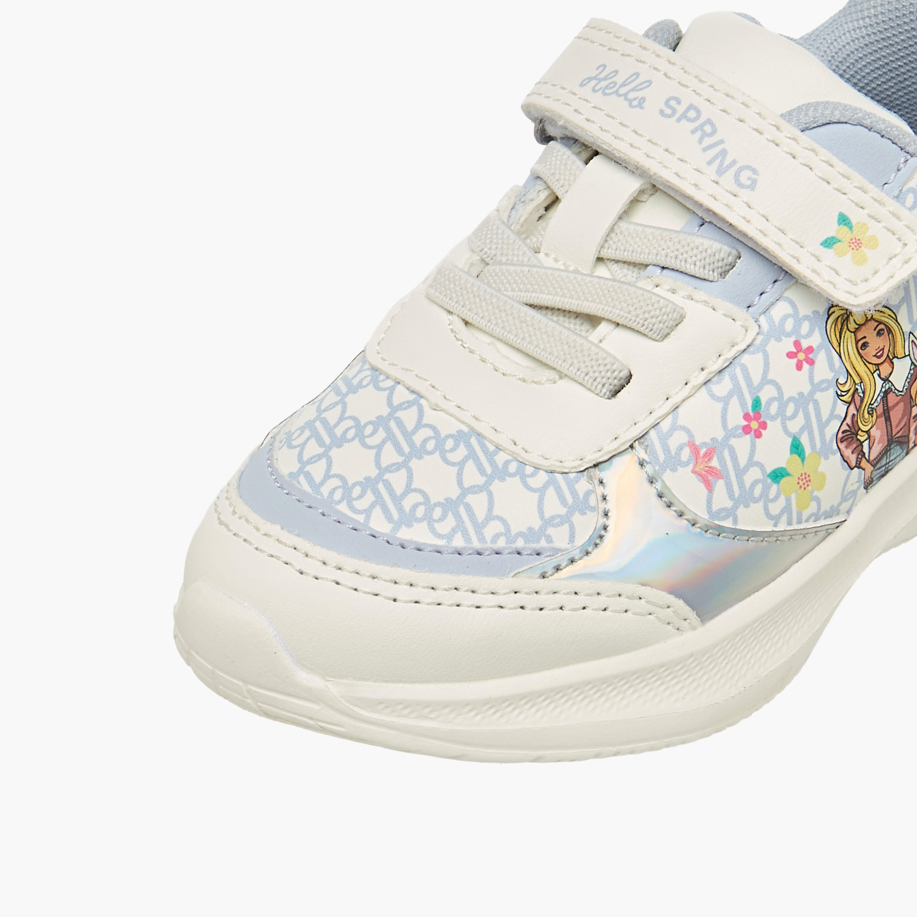 Barbie Girls Hook and Loop Sneakers-girls-shoes-sneakers-image-4