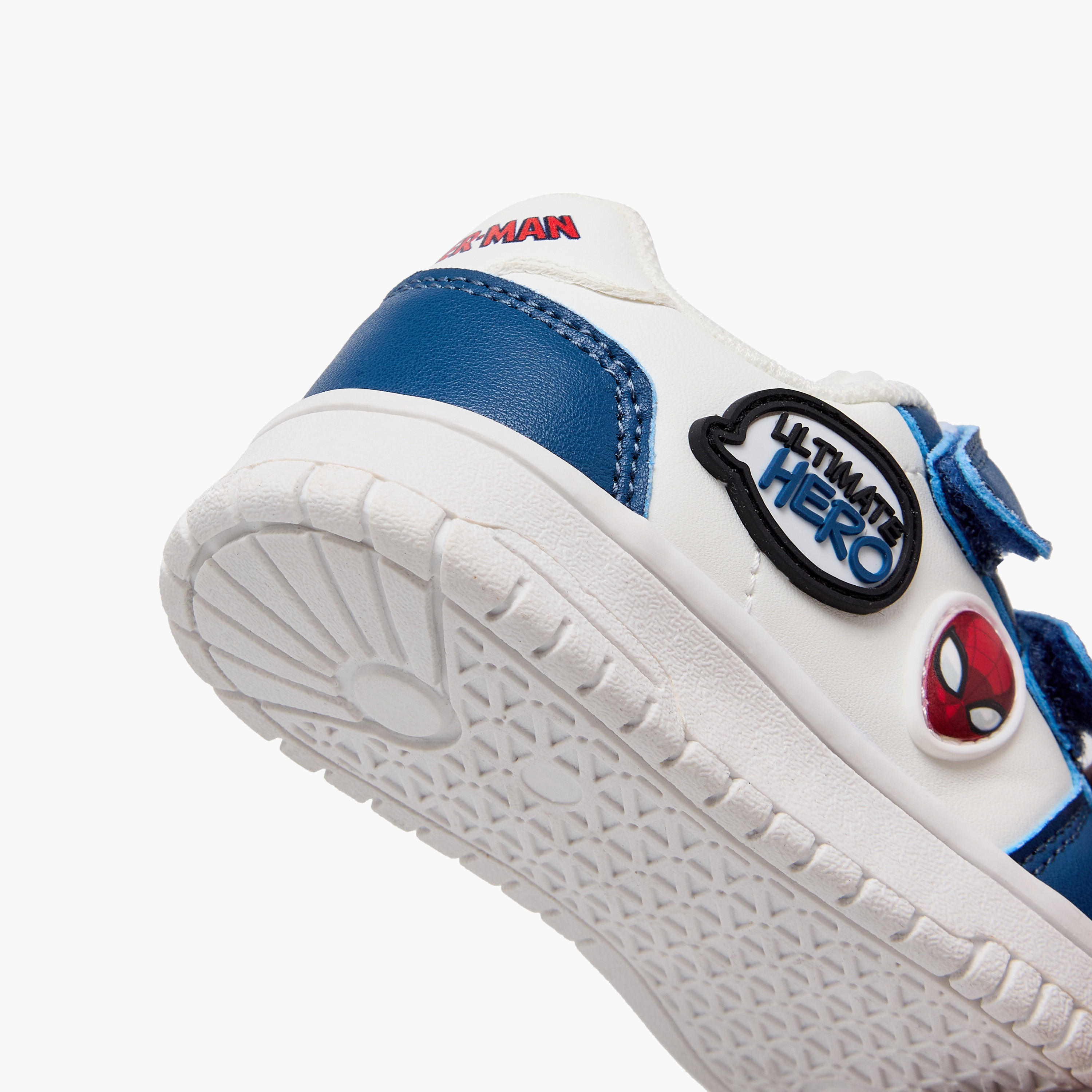 Marvel Boys Spider-Man Applique Hook & Loop Ankle Sneakers-boys-shoes-sneakers-image-8