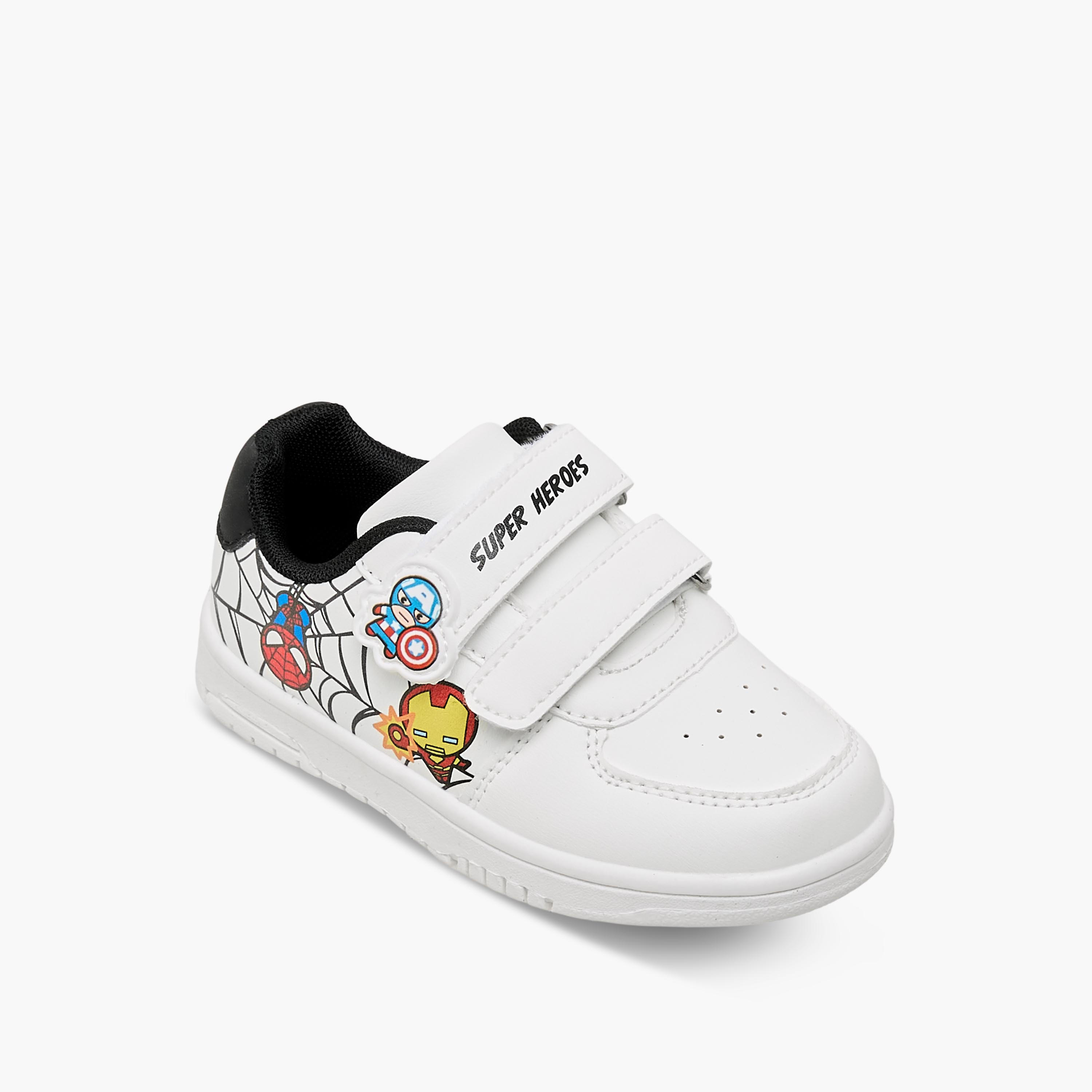 Boys Hook & Loop Ankle Sneakers-boys-shoes-sneakers-image-2