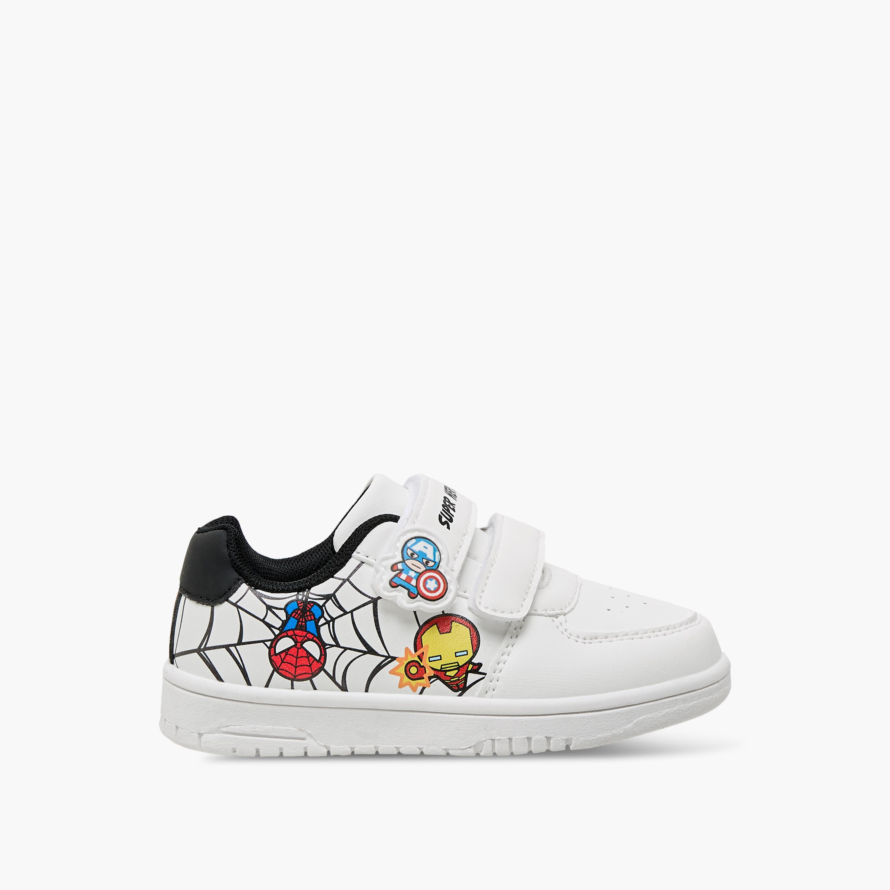 Boys Hook & Loop Ankle Sneakers-boys-shoes-sneakers-image-3