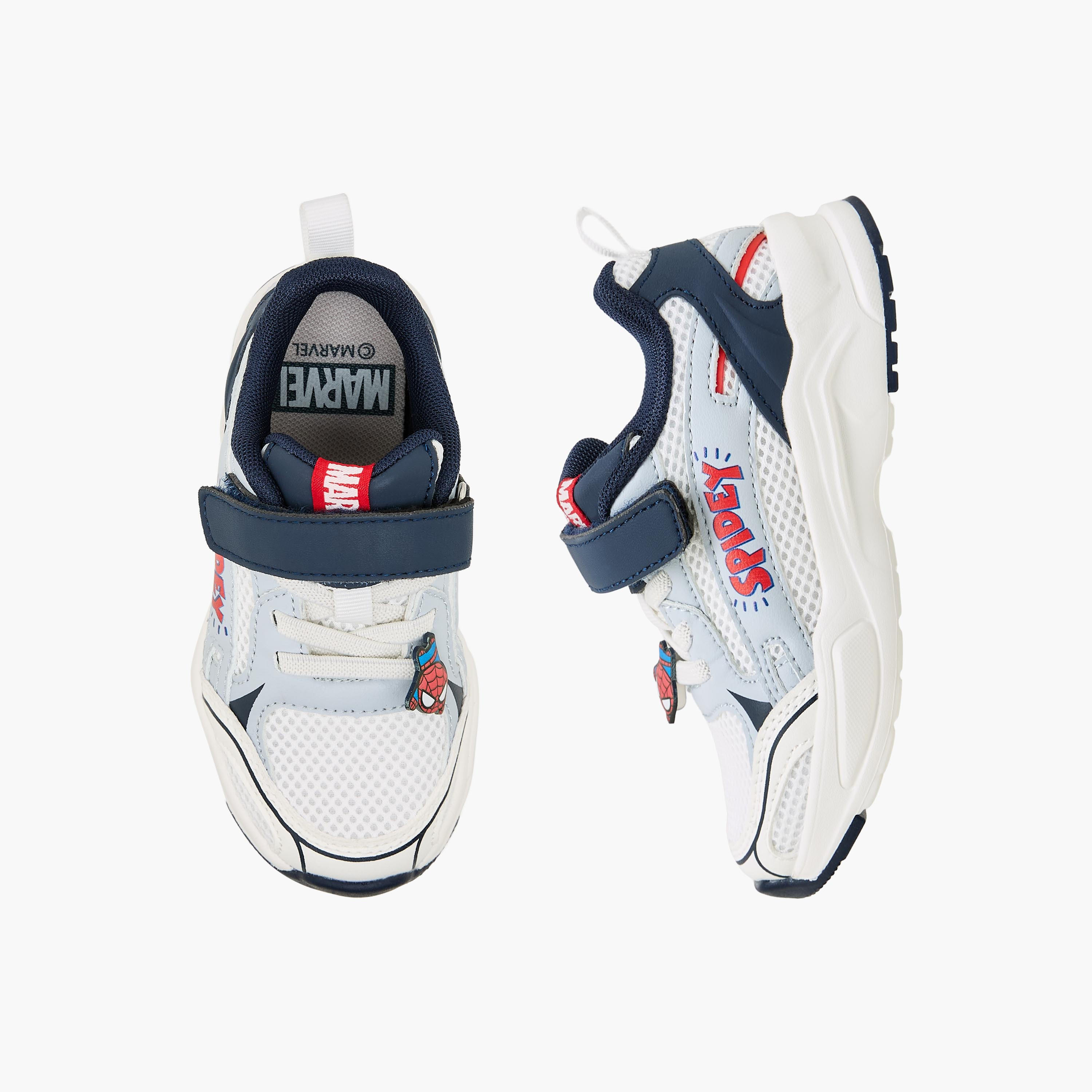 Boys Hook & Loop Ankle Sneakers-boys-shoes-sneakers-image-1