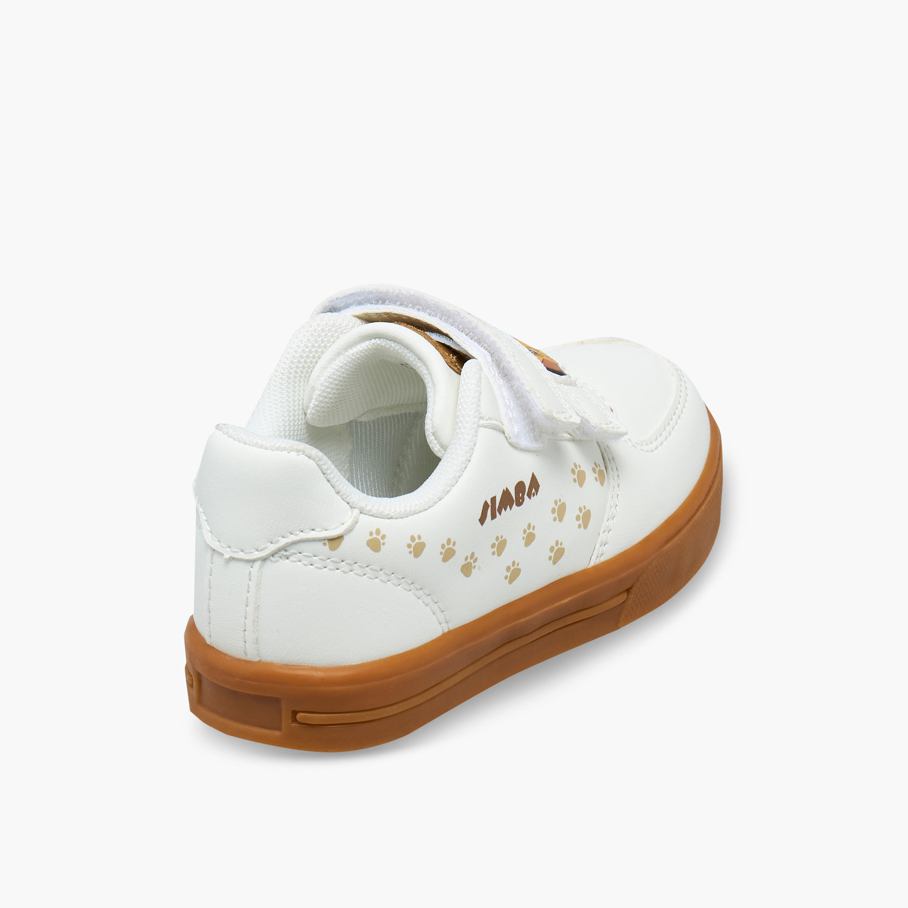 Disney Boys Simba Print Hook & Loop Sneakers-boys-shoes-sneakers-image-6