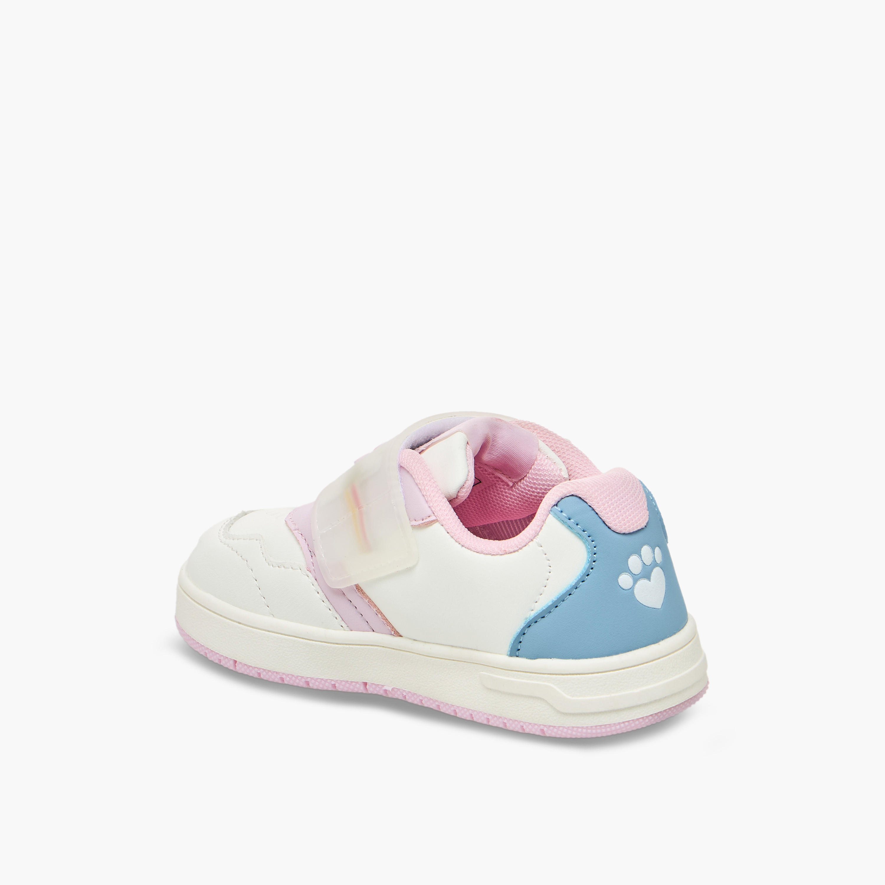 Barbie Girls Printed Hook & Loop Sneakers-girls-shoes-sneakers-image-6
