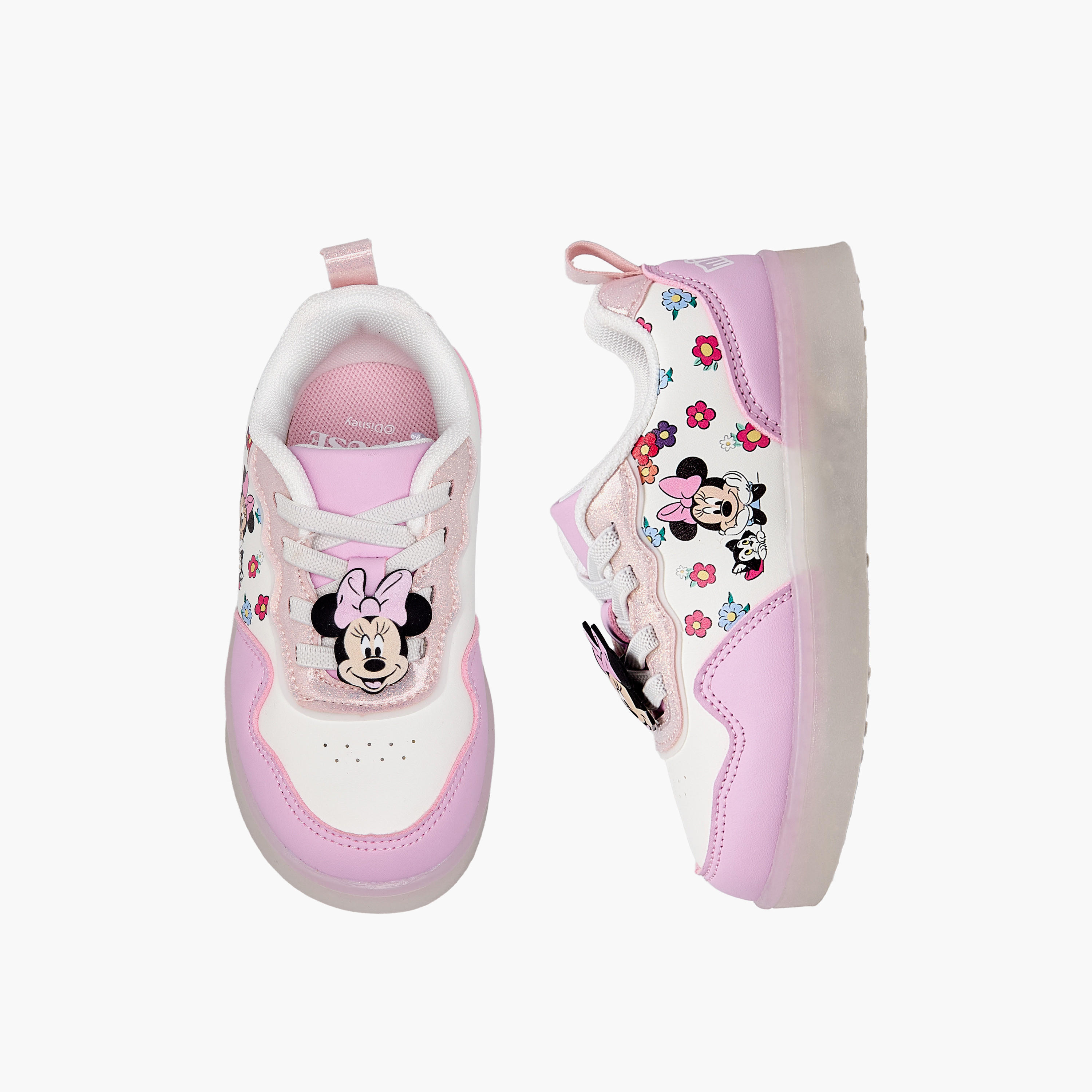 حذاء سنيكرز ميني ماوس المضيء للفتيات من ديزني-girls-shoes-sneakers-image-1