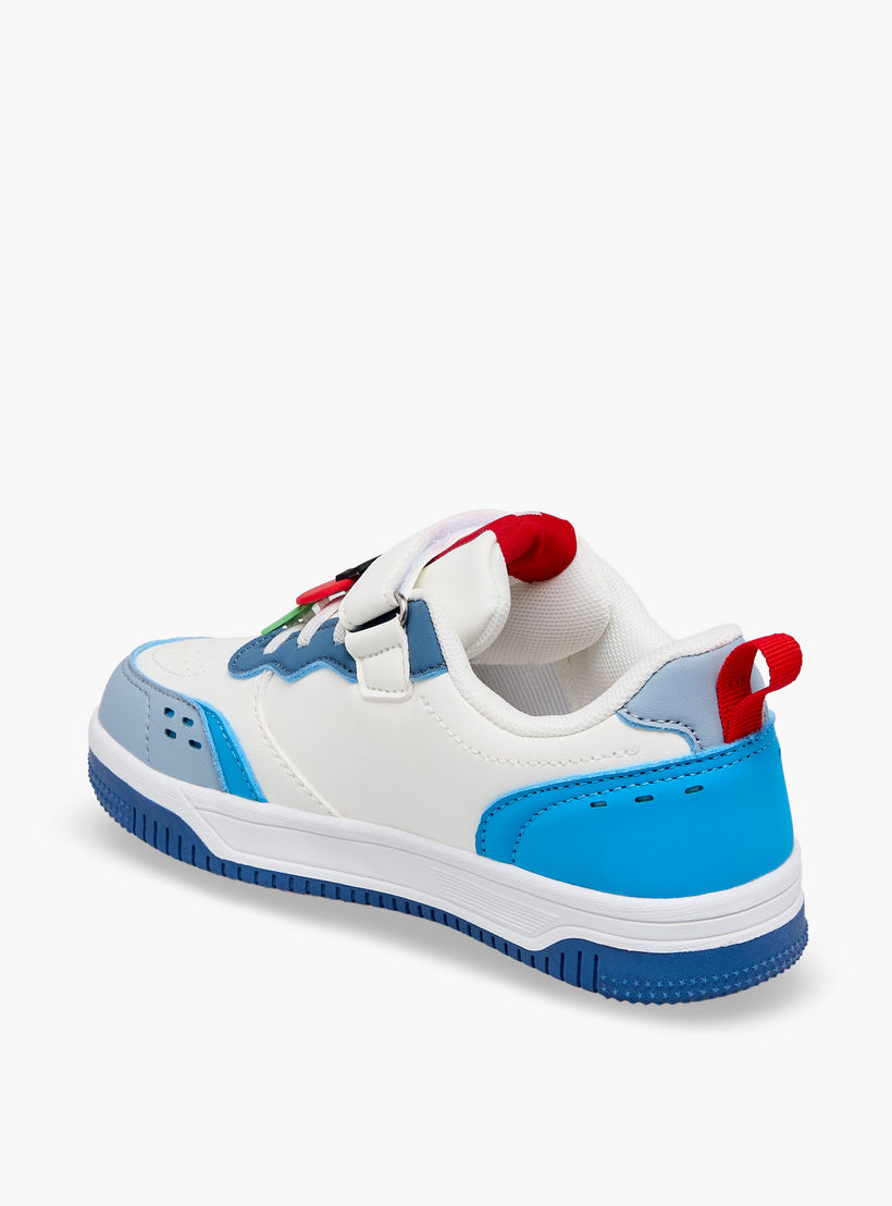 Marvel Boys Avengers Print Hook & Loop Ankle Sneakers-boys-shoes-sneakers-image-5