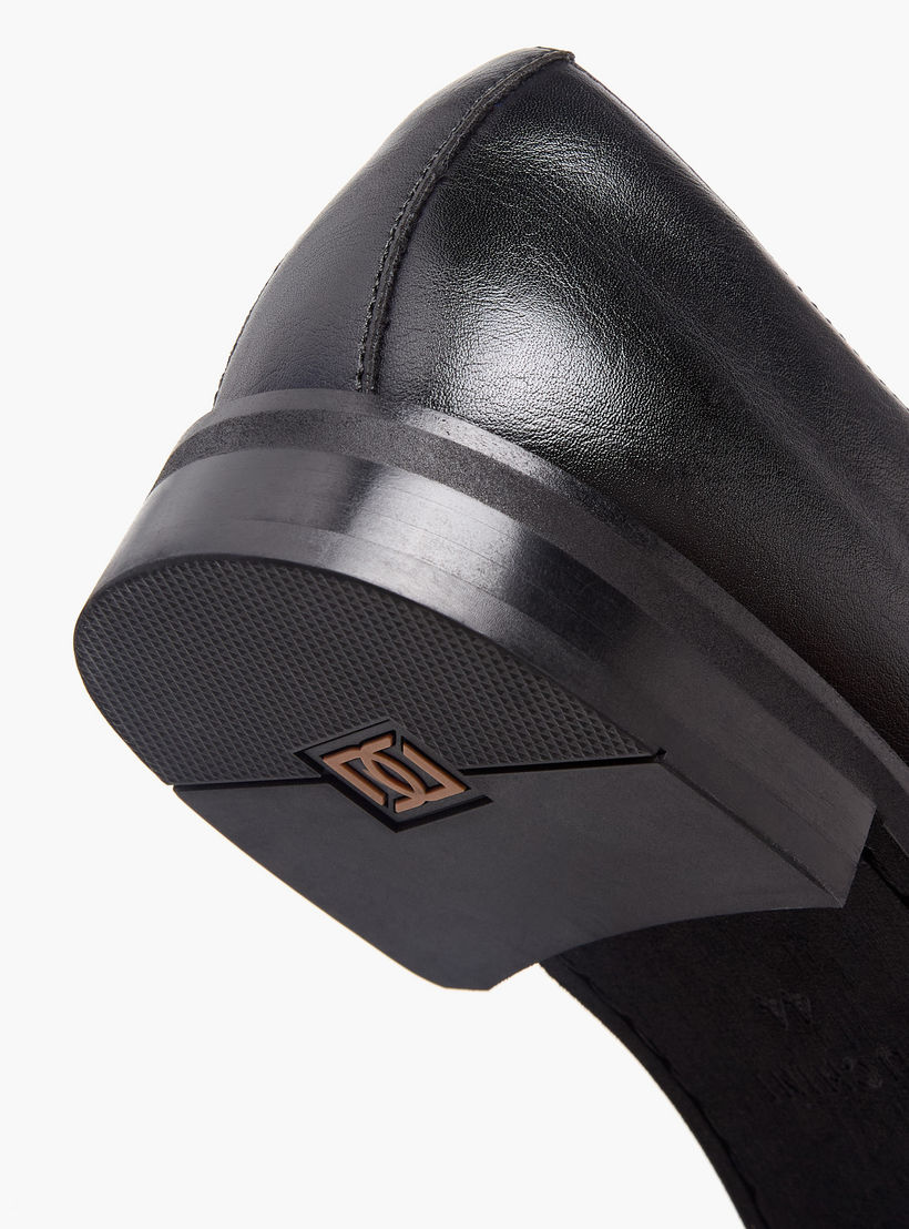 Duchini Men Textured Lace-Up Derby Shoes-men-shoes-formalshoes-image-8