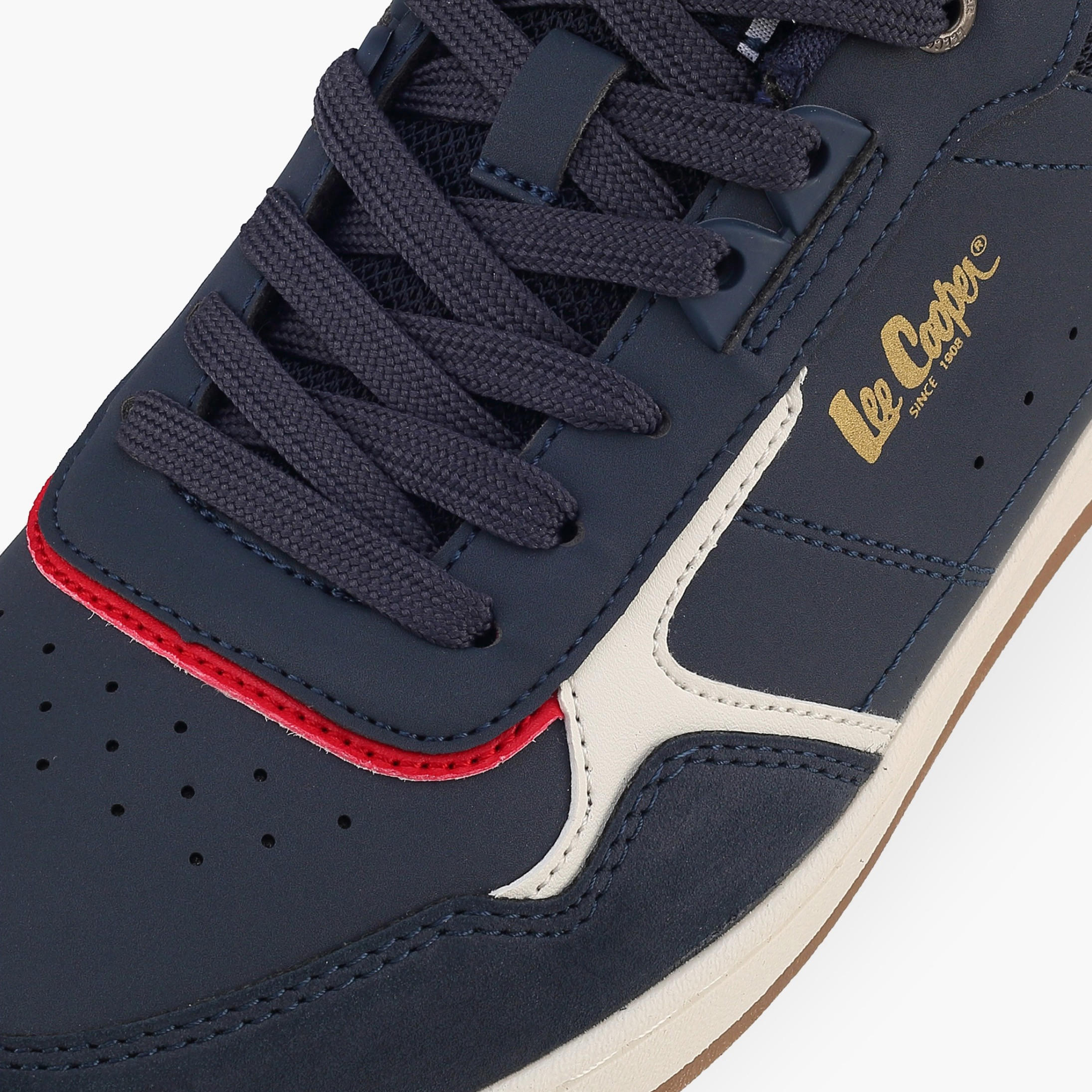 حذاء سنيكرز بطول الكاحل ورباط إغلاق للرجال من لي كوبر-men-shoes-sneakers-image-4