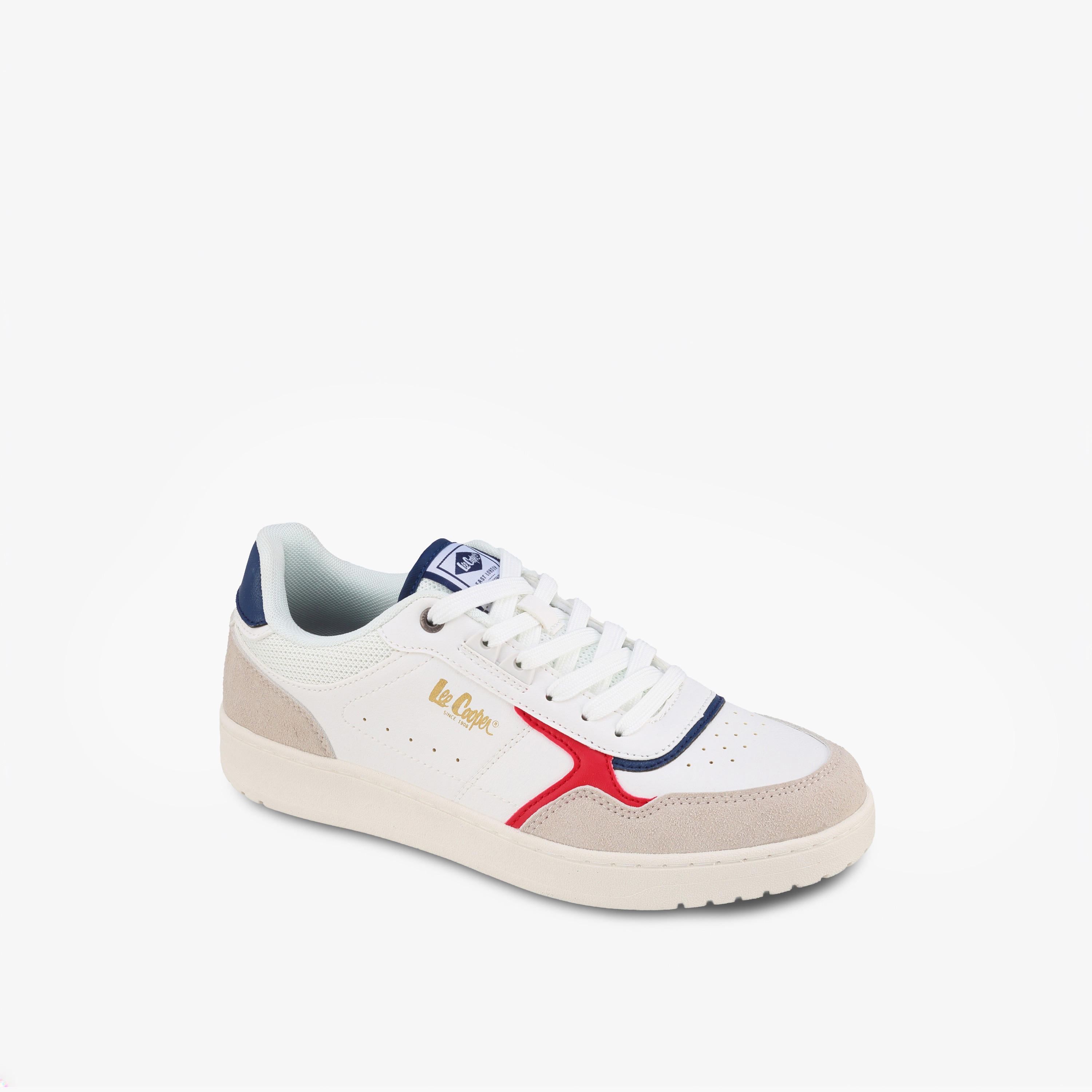 Lee Cooper Men Panelled Lace-Up Ankle Sneakers-men-shoes-sneakers-image-2